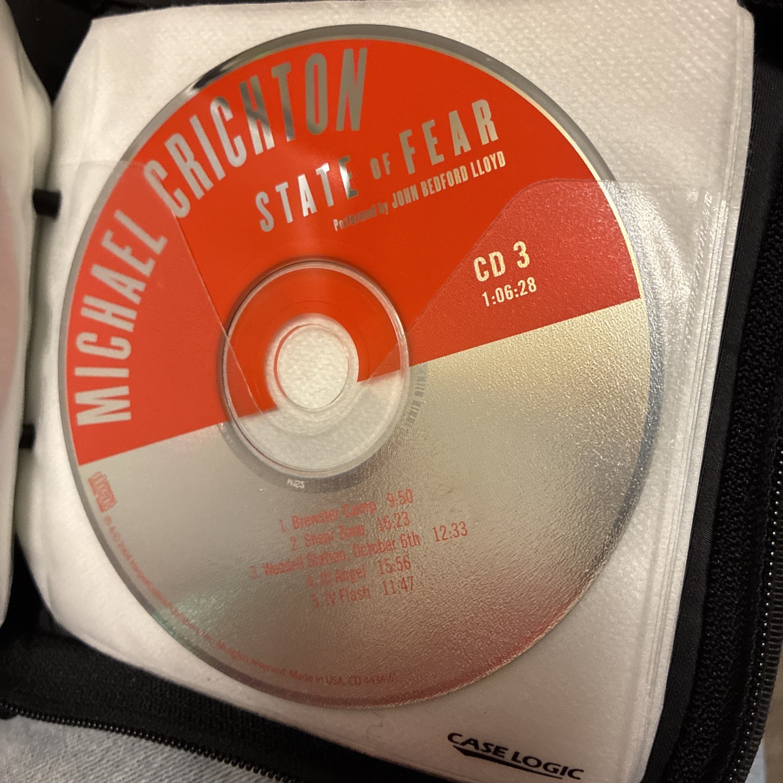 Patricia Cornwell CD Audio Treasury Volume 2: Michael Crichton State Of Fear