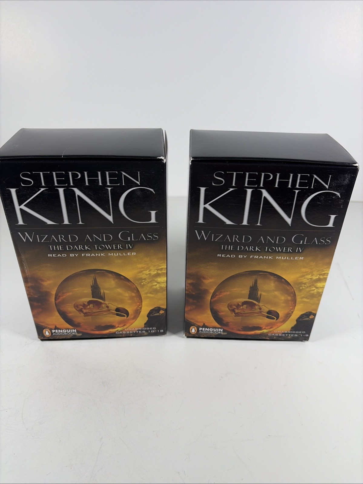 Stephen King The Dark Tower Audiobook Cassette Tape Lot, Books 2-7 (No Book One)