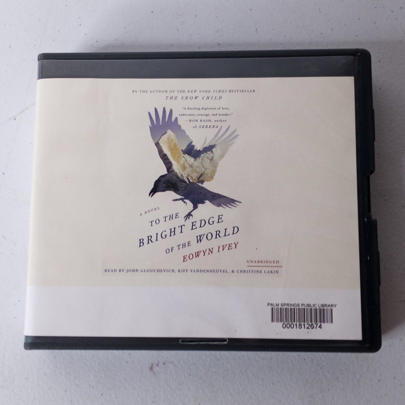 Eowyn Ivey Audio Book To The Bright Edge of the World on 11 CDs in Binder Case