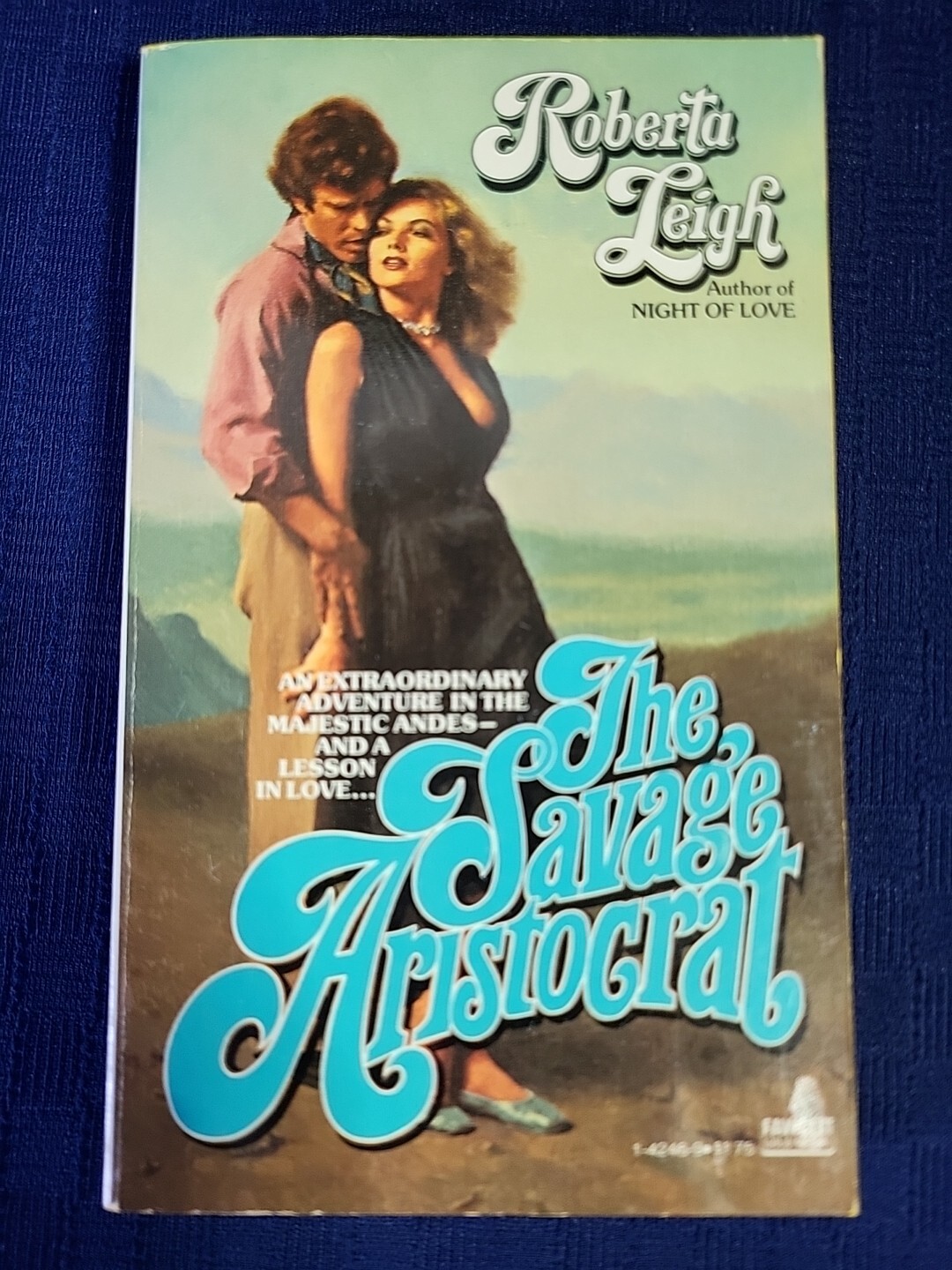 Savage Aristocrat by Roberta Leigh Paperback — Vintage 1st Printing Very Good