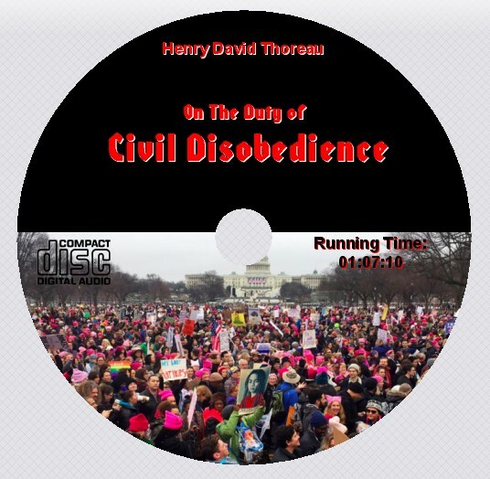 On the Duty of CIVIL DISOBEDIENCE, Henry David Thoreau, Audiobook, Audio CD