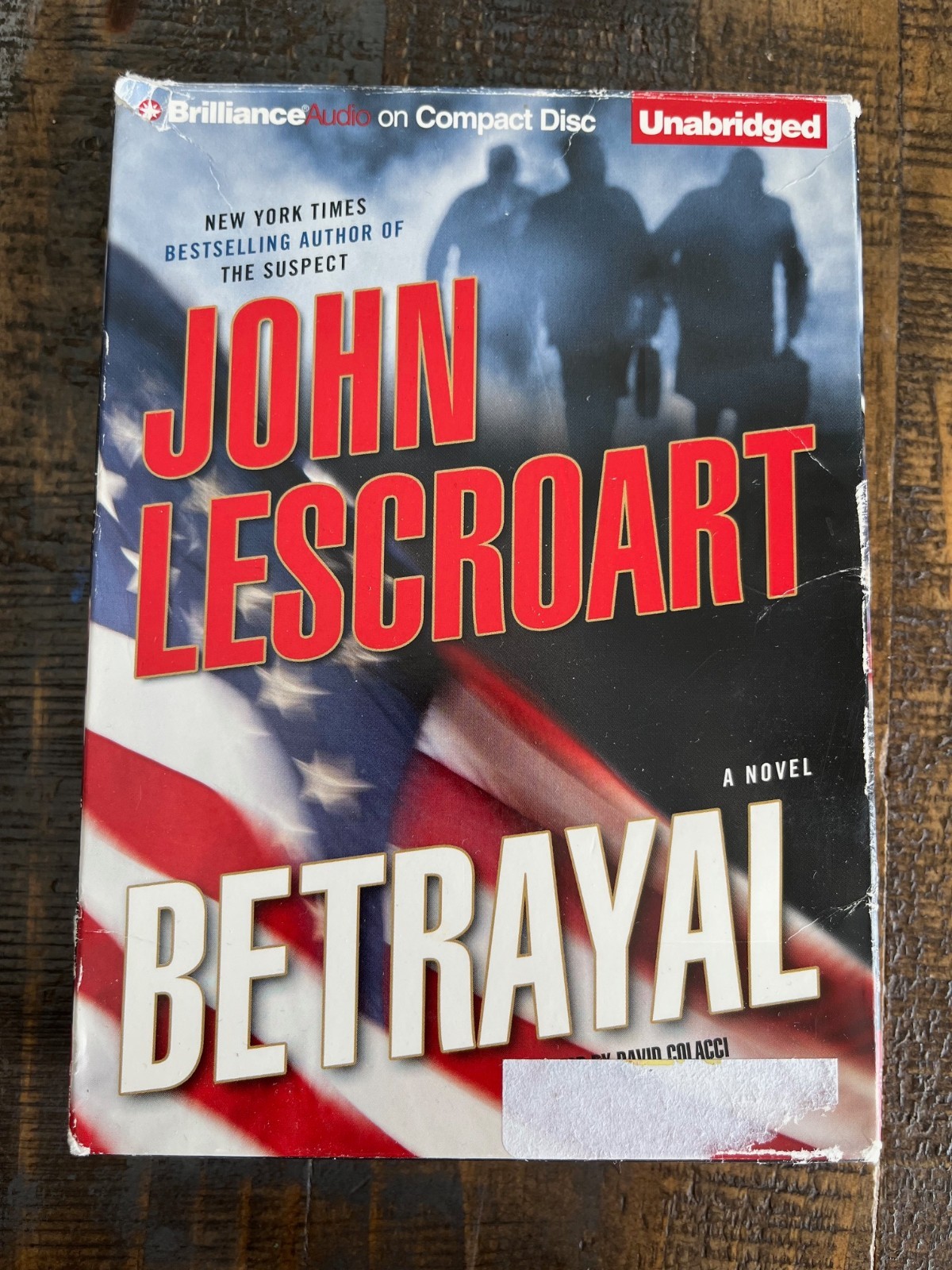 JOHN LESCROART Audio CD/Cassette Books-FREE SHIP*BETRAYAL-FIRST LAW-HEARING-MOTI