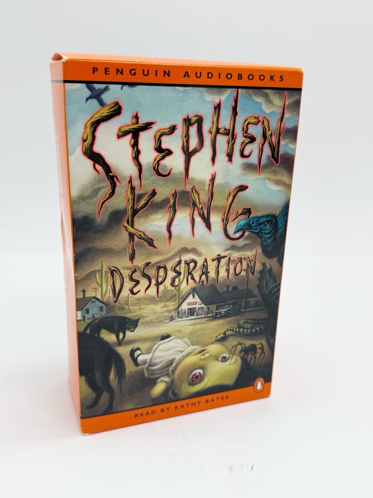 Stephen King Desperation Audiobook Cassette Tapes Vintage Read by Kathy Bates