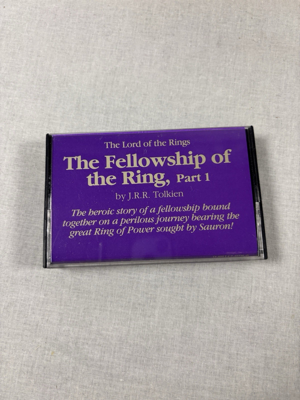 The Lord of the Rings J.R.R. Tolkien Cassette Audiobook Full Cast 12hr Box Set