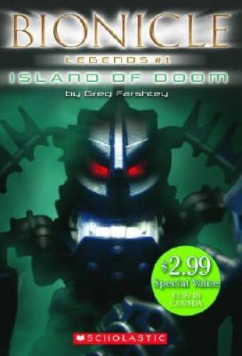 Island Of Doom (Bionicle Legends) — Paperback By Farshtey, Greg — ACCEPTABLE