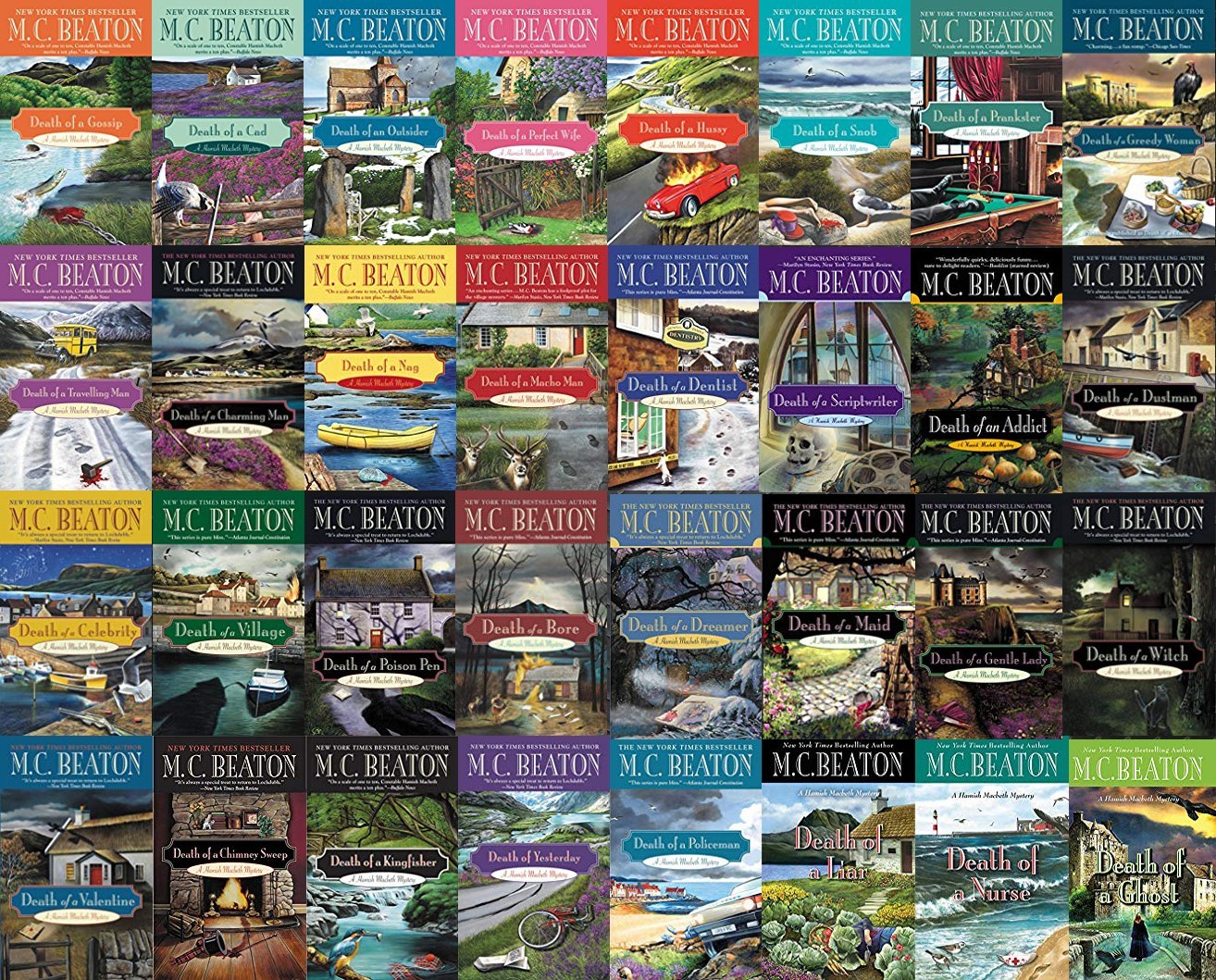 The HAMISH MACBETH Mysteries By MC Beaton — 37 MP3 Audiobook Collection