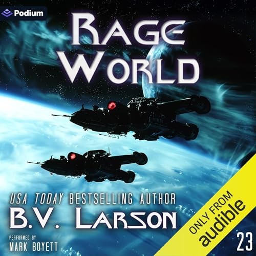 💽Audiobook Rage World by B.V. Larson 🎧⚡