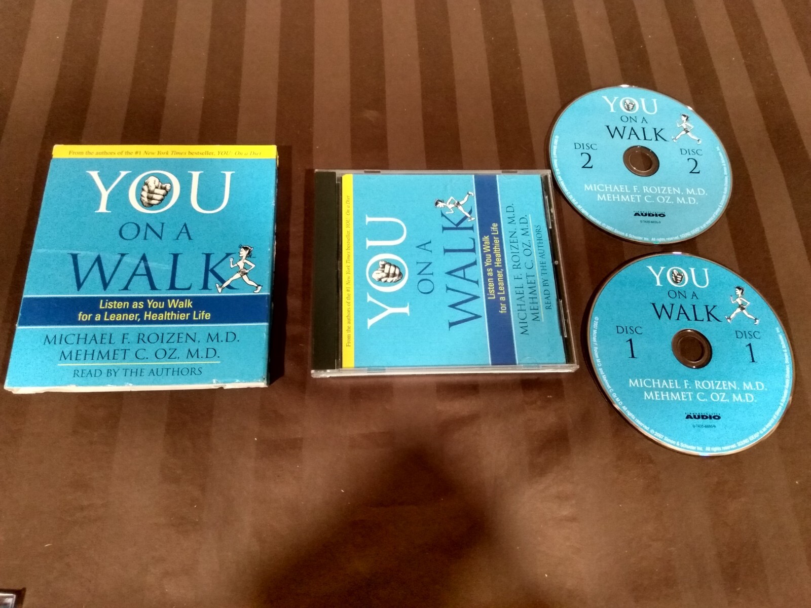 You On A Walk 2 CD set Audio Companion to You On A Diet Dr. OZ
