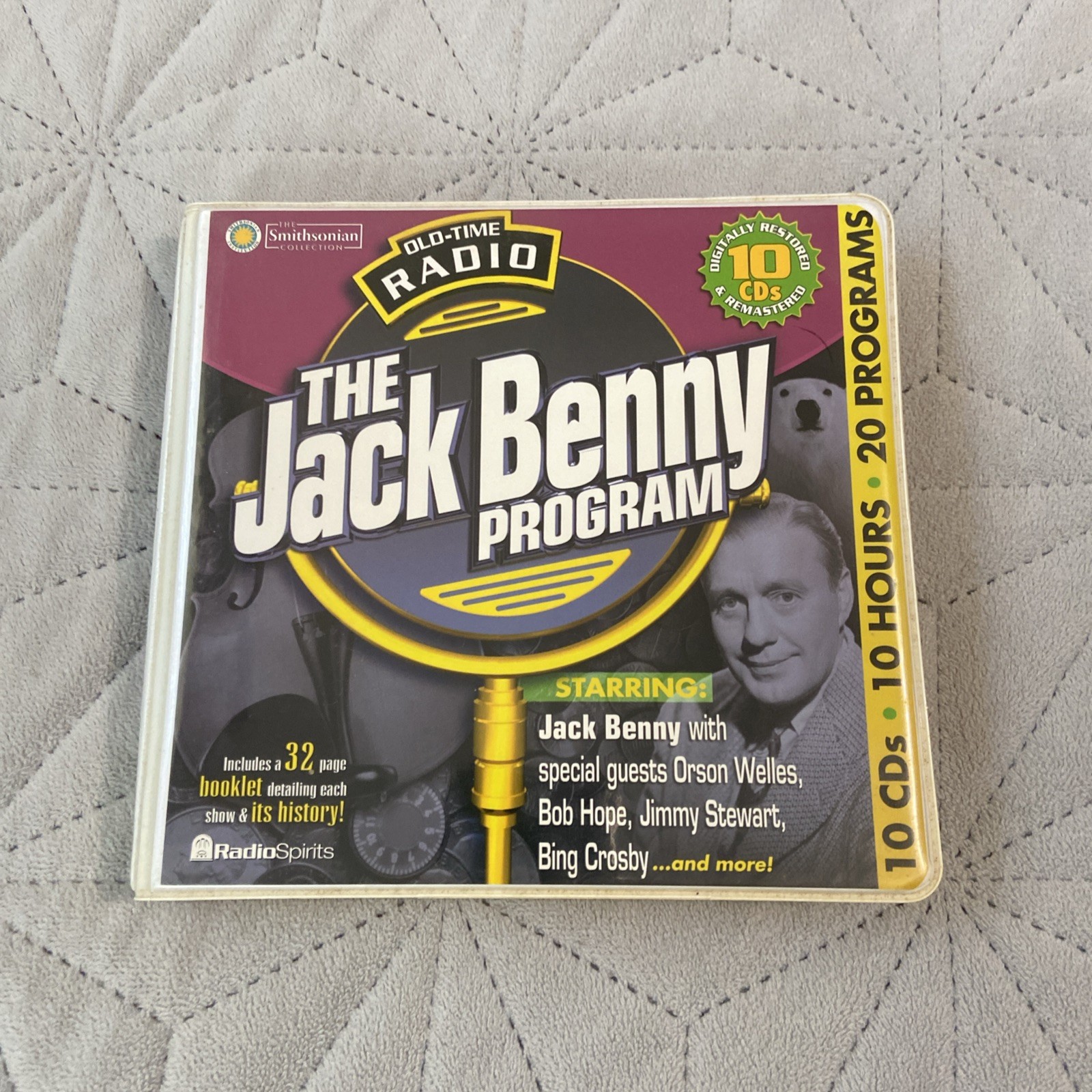 The Jack Benny Program 10‑CD Box Set • Radio Spirits Old‑Time Radio