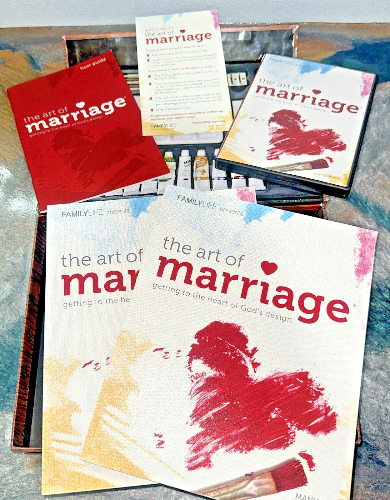 The Art of Marriage DVD Box Set FamilyLife + Books & CD Event Kit Christian