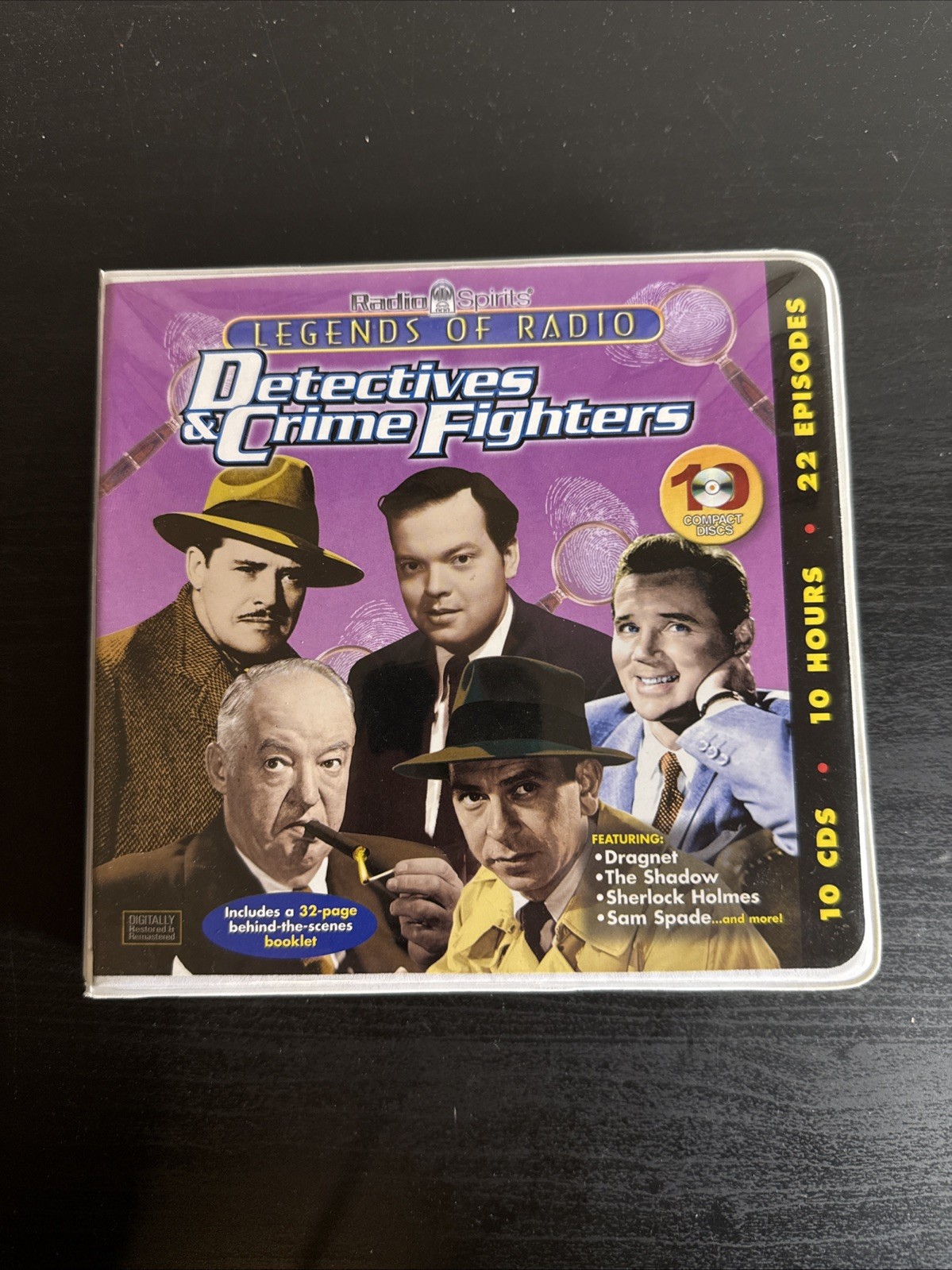 10-Hour Collections Legends of Radio Detectives and Crime Fighters Audio CD #138