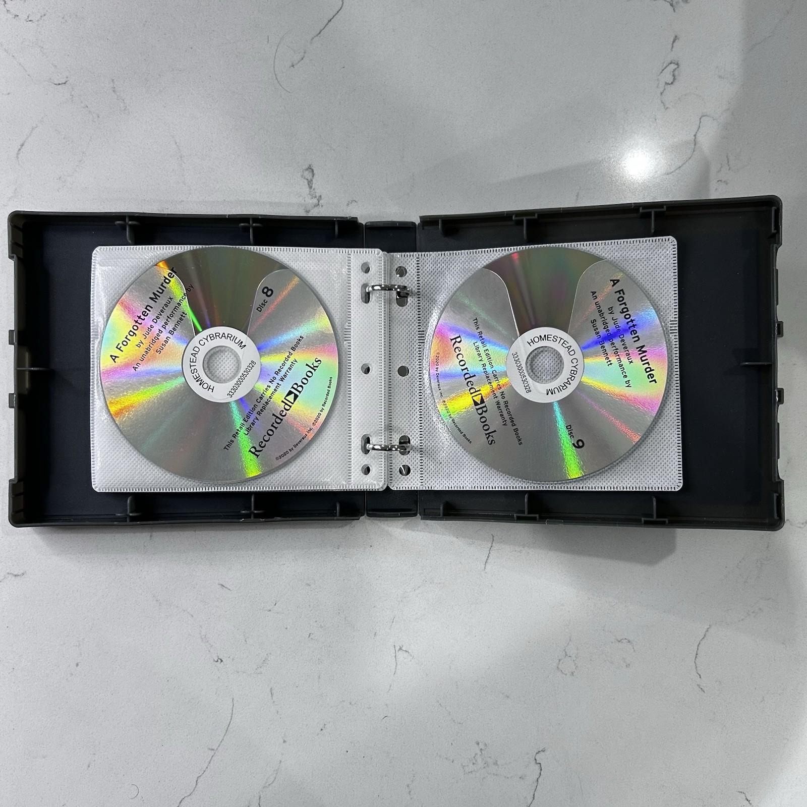 A Forgotten Murder Audiobook 10-Disc Set Jude Deveraux