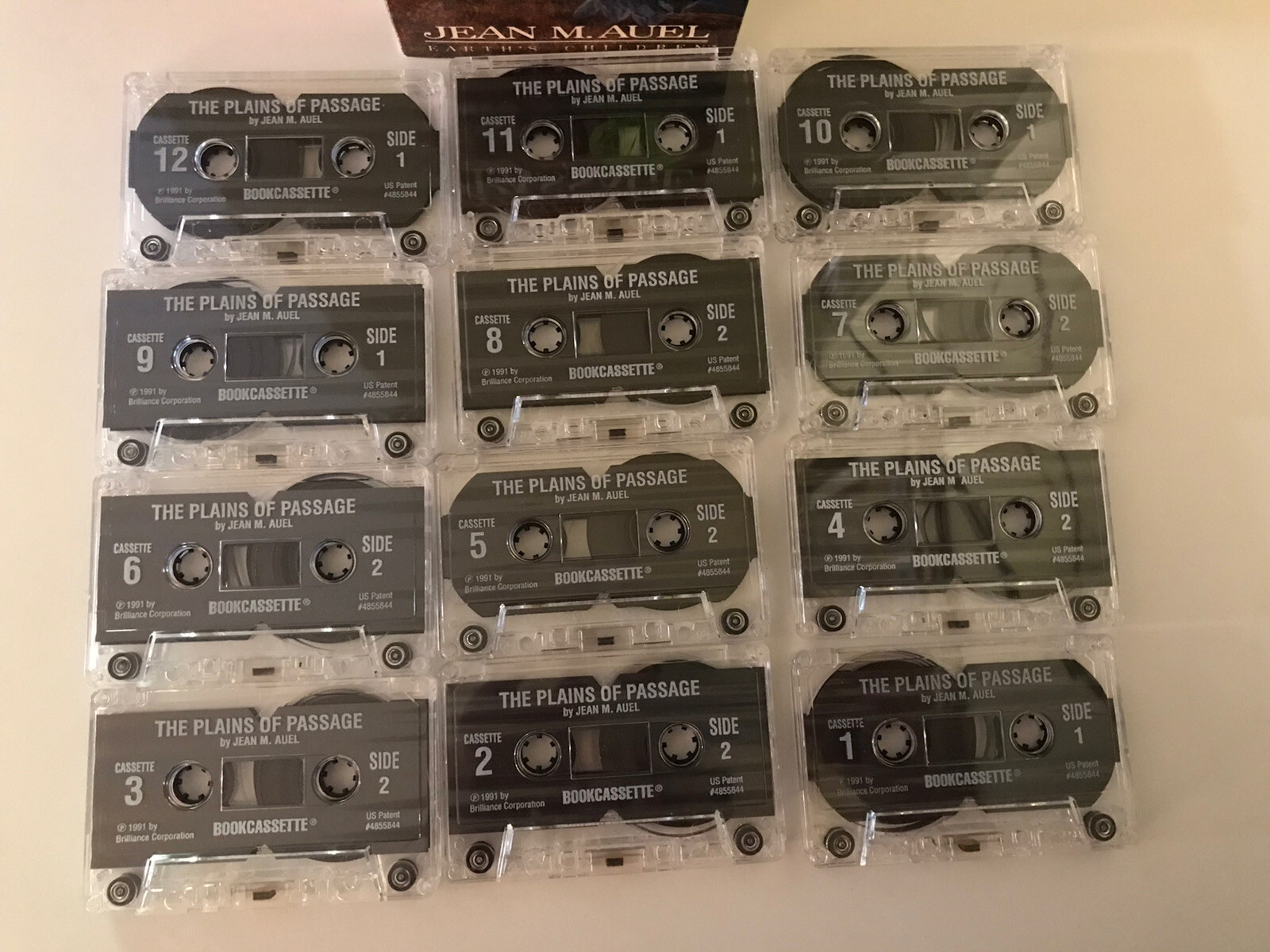 The Plains of Passage Jean M. Auel Audio Cassette Book Unabridged