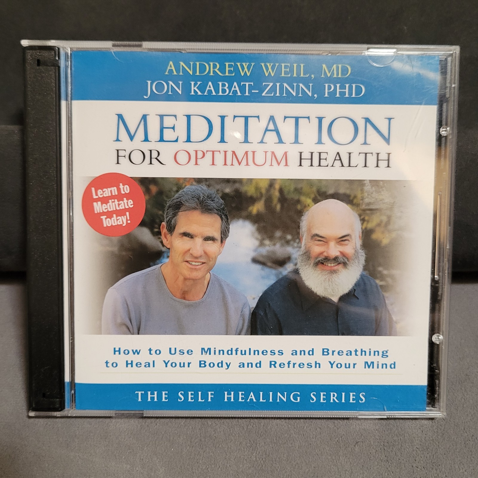 Meditation for Optimum Health Self-Healing Series Weil Kabat-Zinn Audiobook CDs