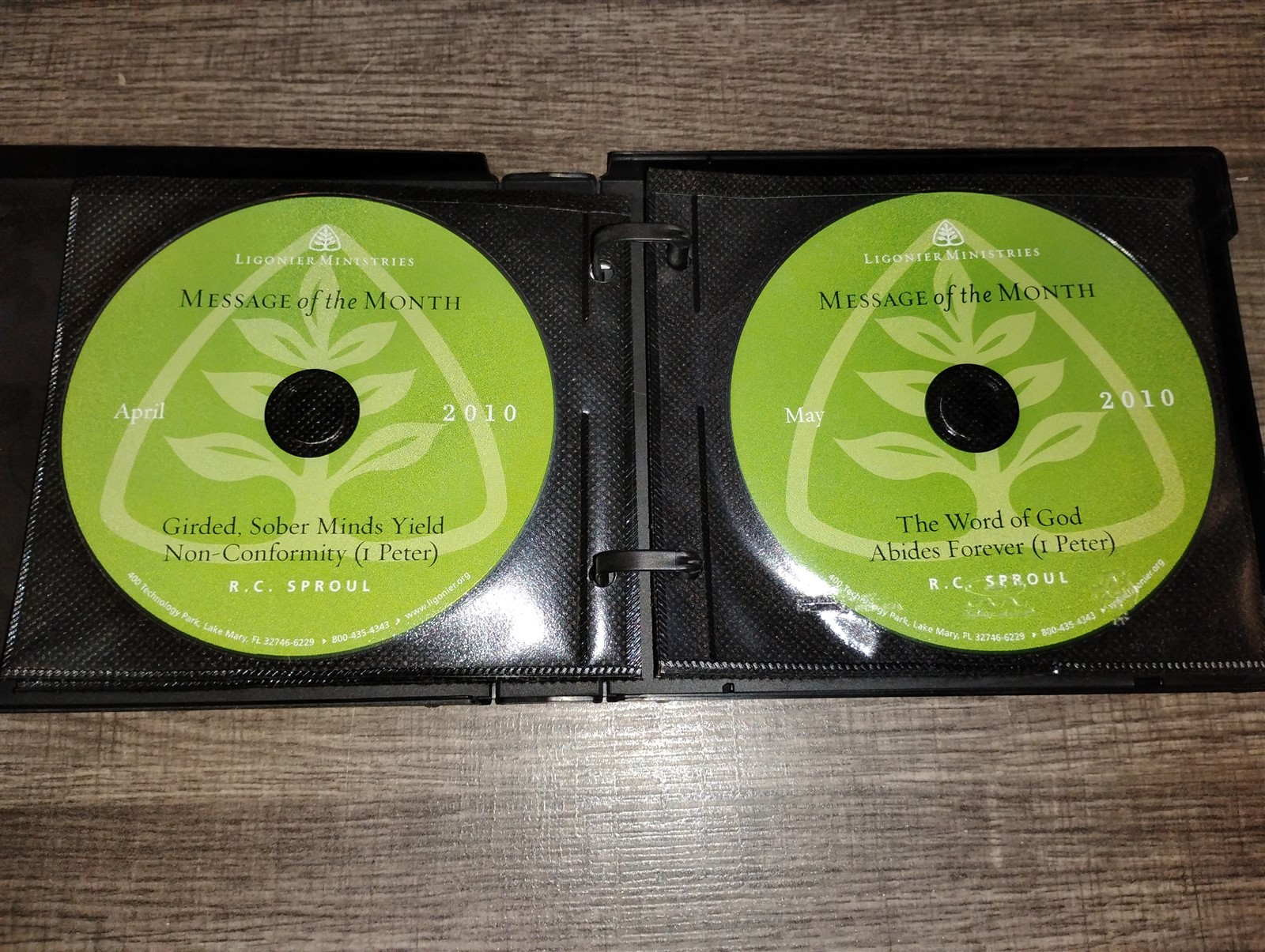 Ligonier Ministries 2010 Message of the Month Audio CD 12-disc Set R. C. Sproul