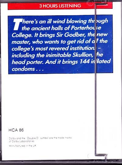 PORTERHOUSE BLUE by TOM SHARPE read by DAVID JASON Double Audio Cassette U.K.