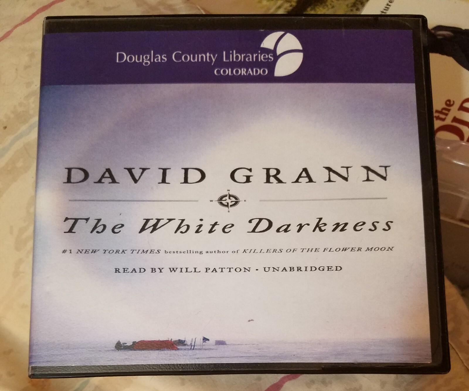 The White Darkness AUDIO David Grann of Killers of the Flower Moon LIKE NEW CDs