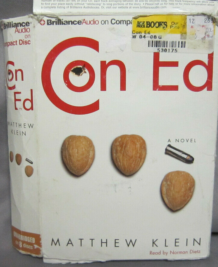 Con Ed by Matthew Klein (2007, Compact Disc, Unabridged edition)