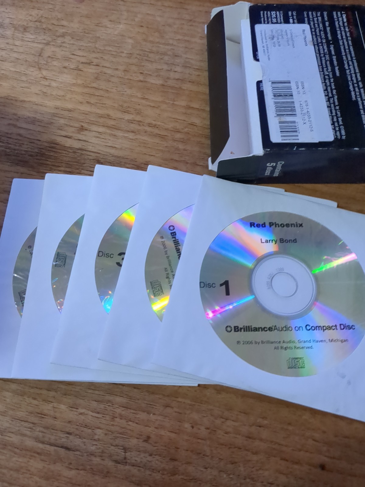 Red Phoenix by Larry Bond (2007, Compact Disc, Abridged edition)