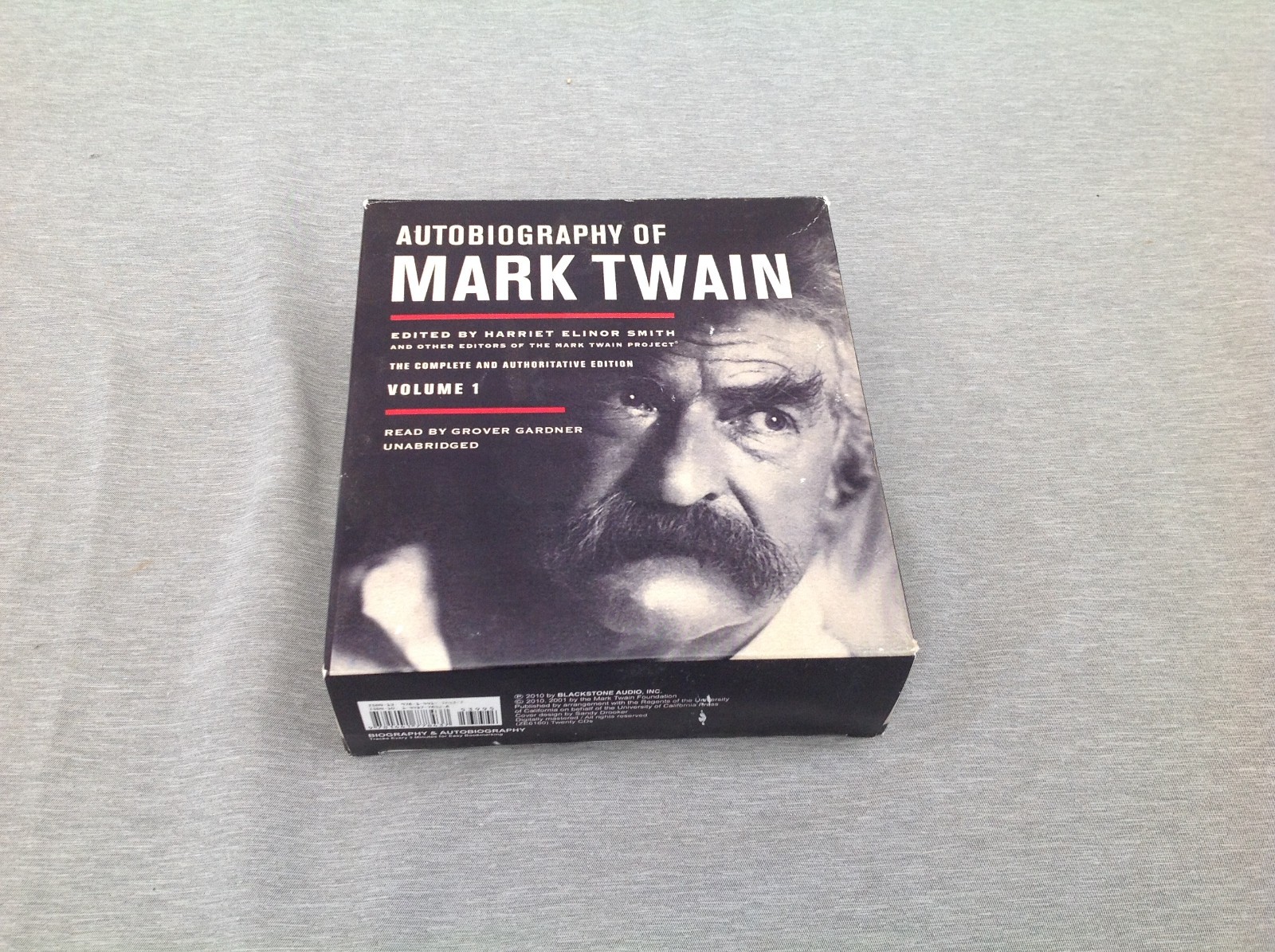Autobiography of Mark Twain Volume 1, 20 CD Audiobook