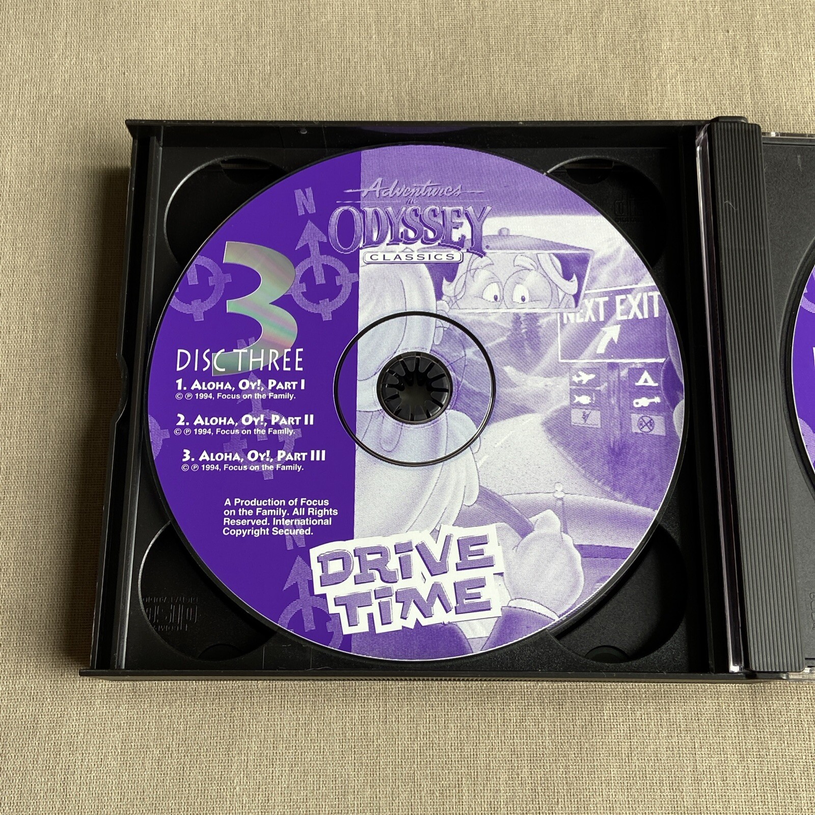 Adventures in Odyssey Classics: Drive Time (CD 4-Disc Set) 12 Eps. Family Focus