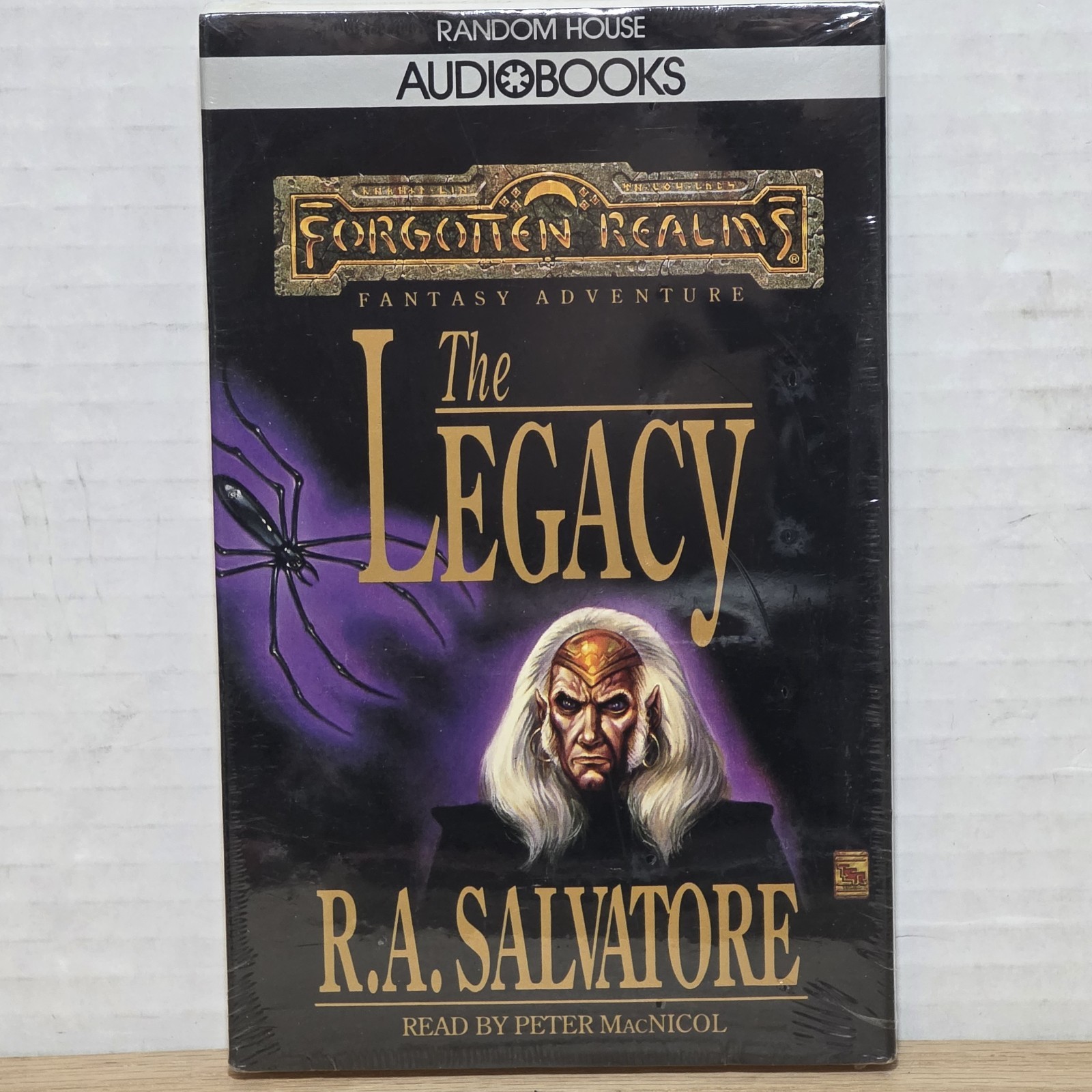 The Legacy Random House Audio Book On 2-Cassettes R.A.Salvatore Peter MacNicol