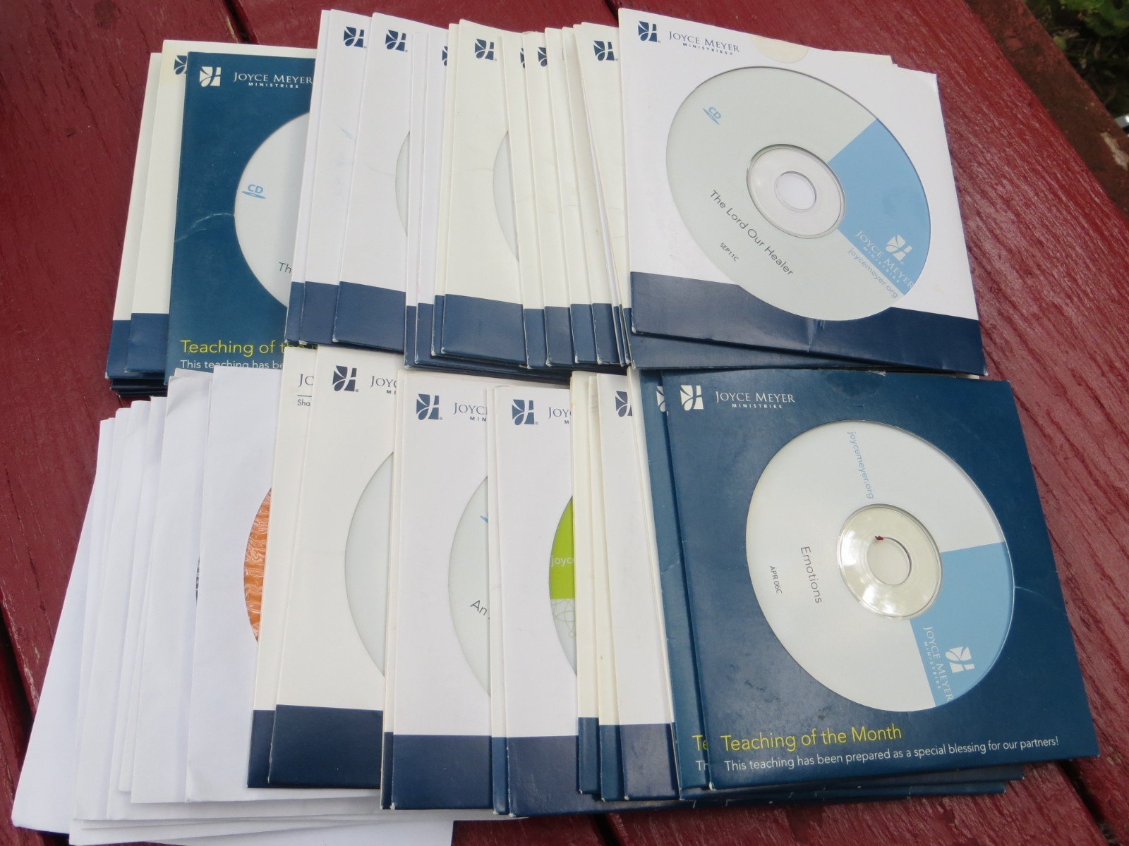 Joyce Meyer Ministries Bible Teachings of the Month CD Lot of 43