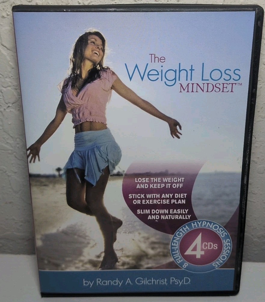 The Weight Loss Minset Hypnosis Sessions Randy A. Gilchrist 4-Disc Audio CD B86