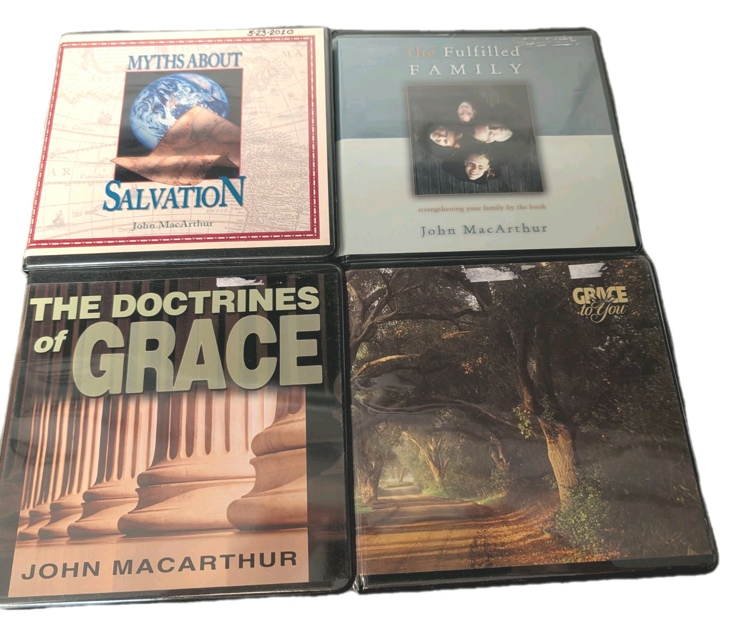 4-Lot Audiobooks on 38 CDs by John MacArthur/Grace to You: Fulfilled Family