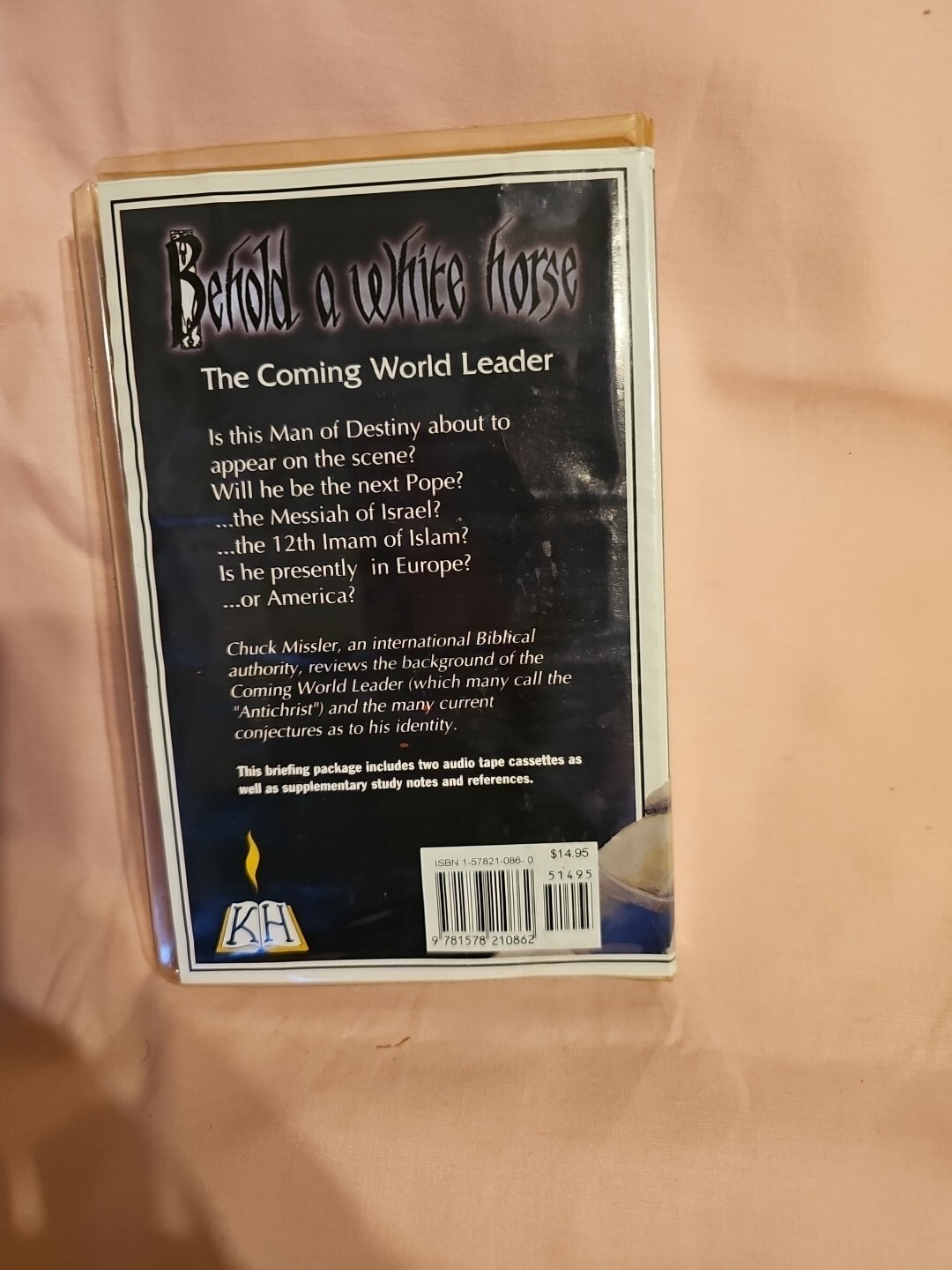 Behold a white horse,Chuck Missler. On 2 Cassette Tape
