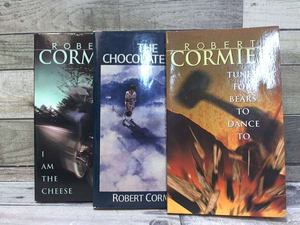 3 Robert Cormier Books (Tunes for Bears to Dance to, Chocolate War, Cormier). b