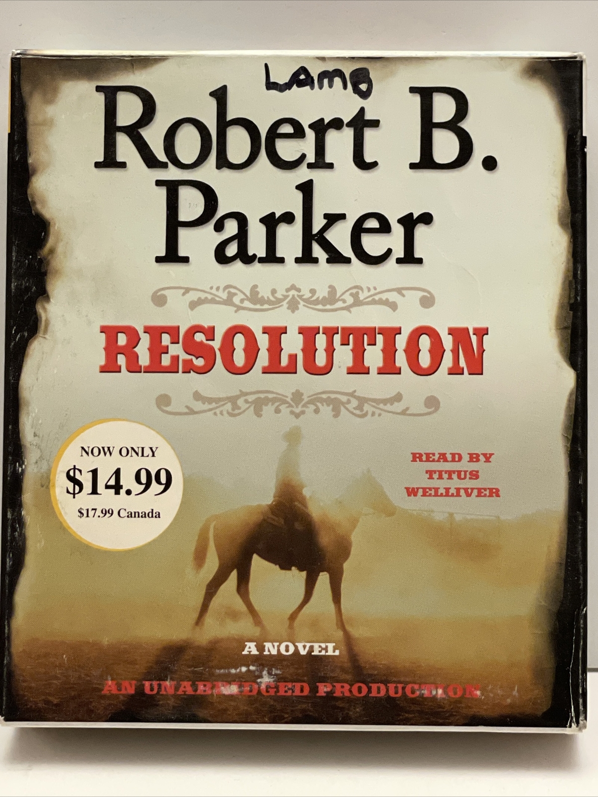 Robert B Parker Lot 3 Audio Books Resolution, Stranger In Paradise, School Days