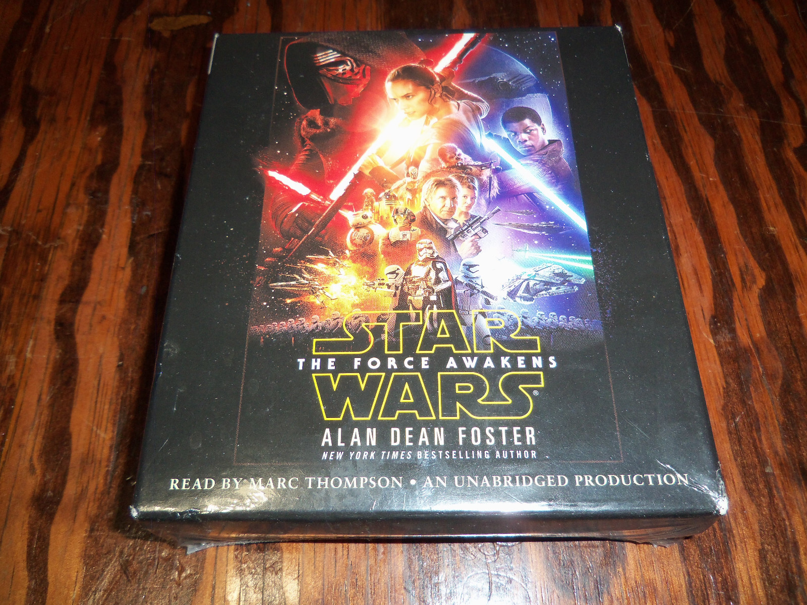 Star Wars the Force Awakens Alan Dean Foster Audiobook 9 CDs