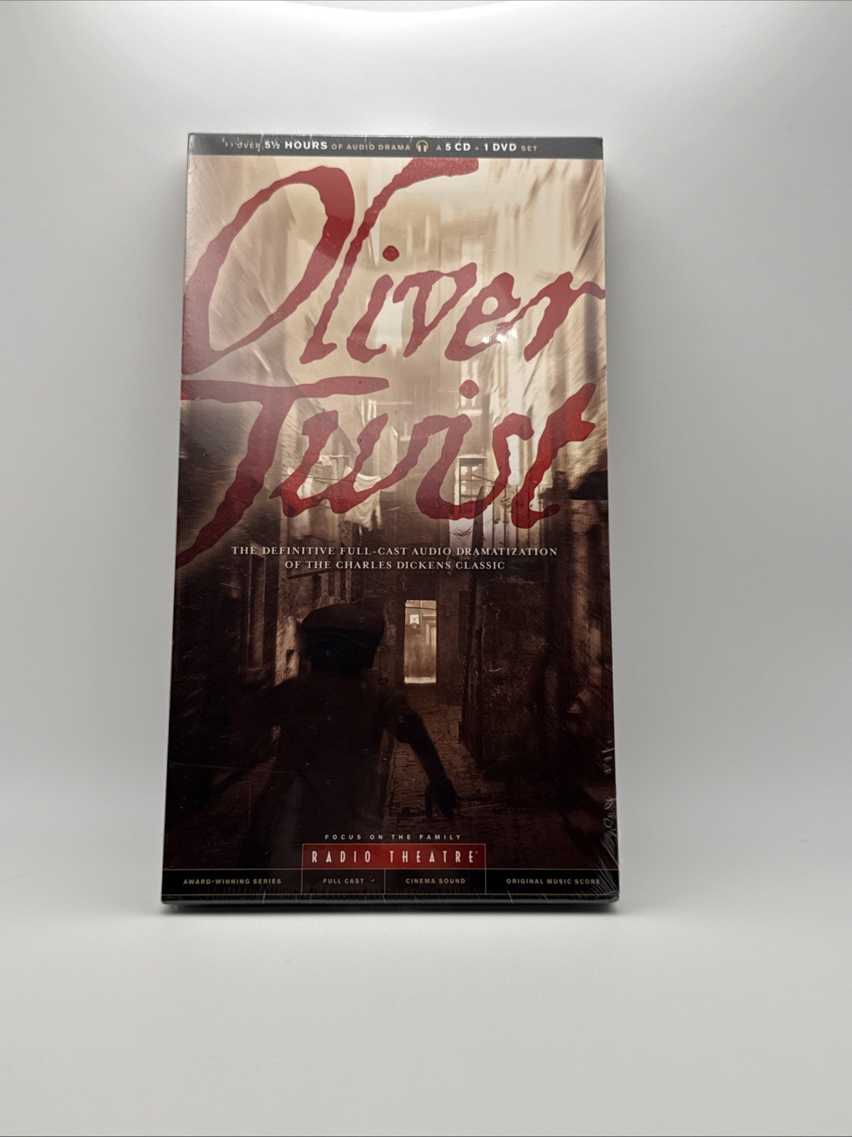 Oliver Twist by Charles Dickens (2012, Compact Disc) 5 CD + 1 DVD Set | SEALED