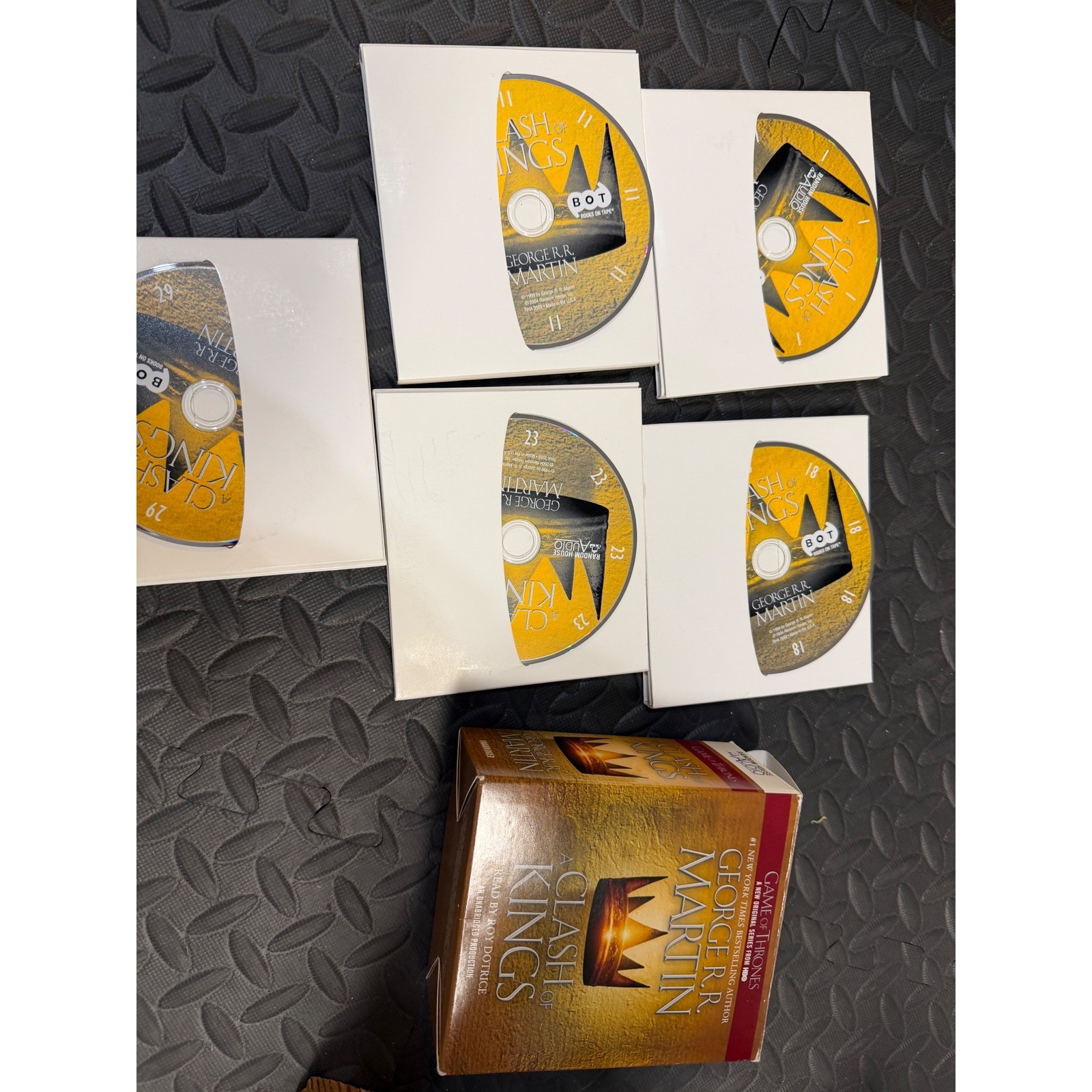 George R.R. Martin A Clash of Kings Audiobook 30 CD Box Set Unabridged Book Two