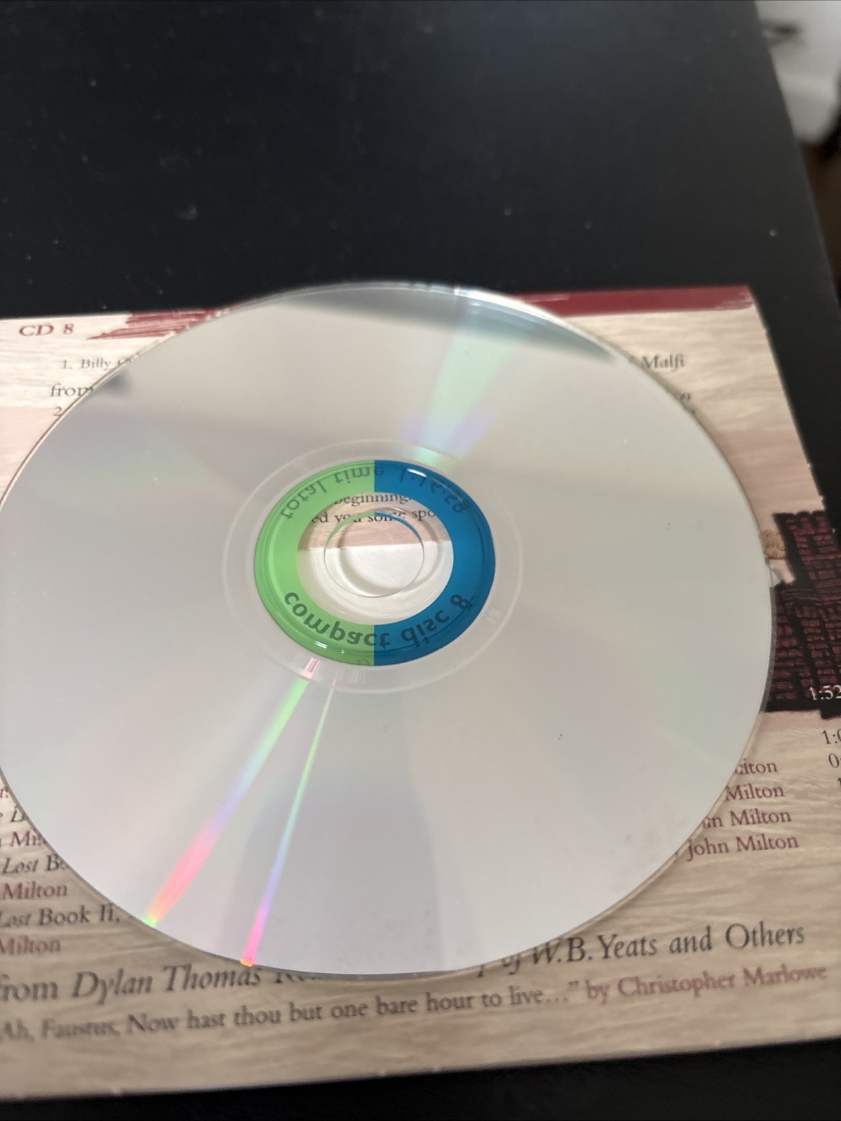 Dylan Thomas Reading — The Caedmon Collection, 4 Compact Discs CDs 5 — 8