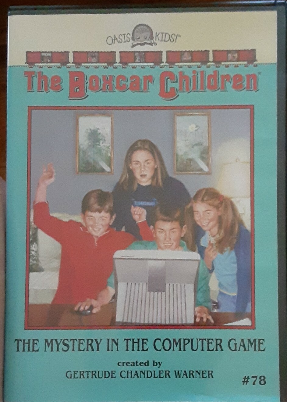 Boxcar Children: The Mystery in the Computer Game, Gertrude Warner, CD, Bx 25