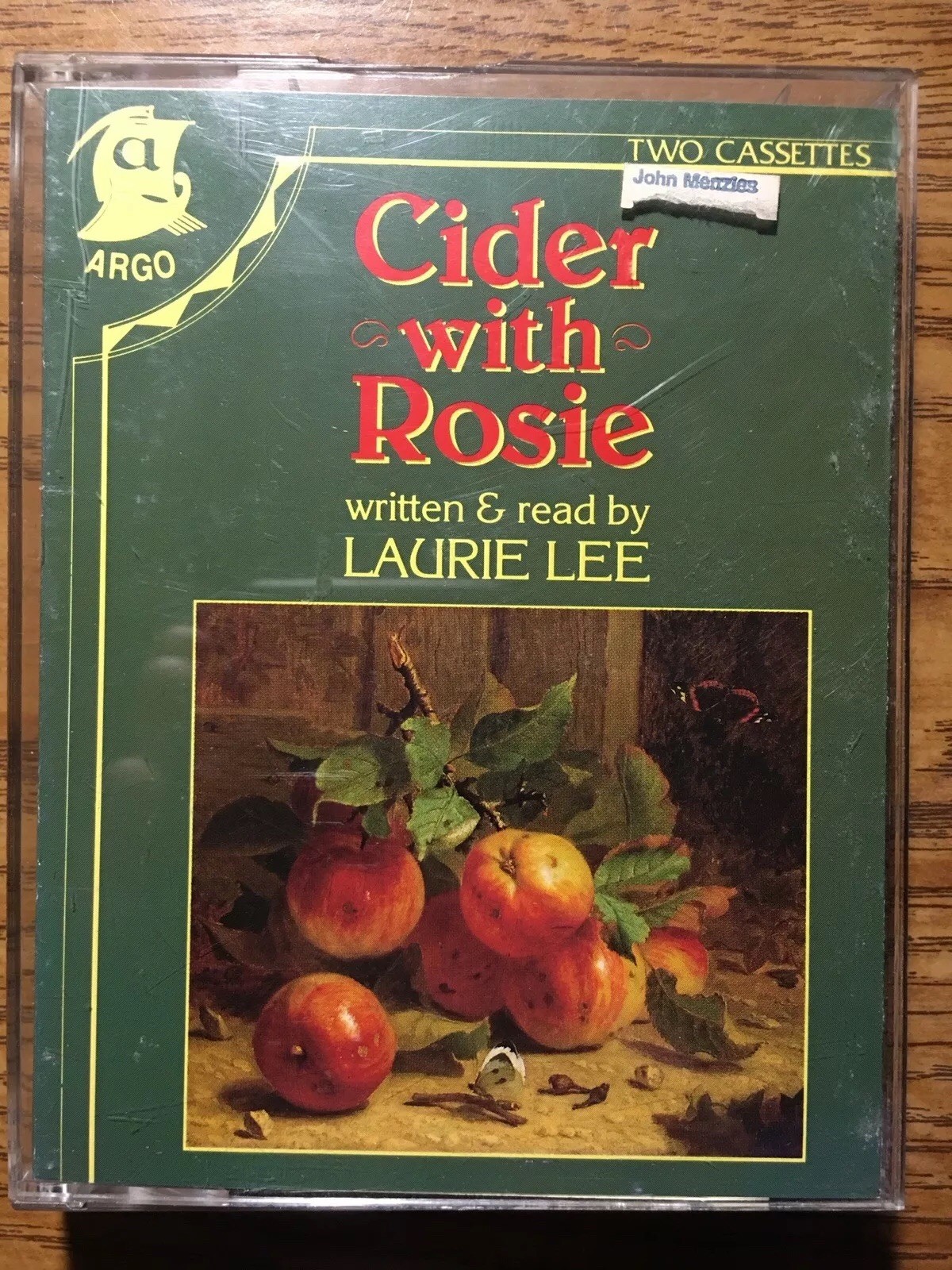 Cider With Rosie Two Cassettes Tapes Audiobook Laurie Lee Cider With Rosie