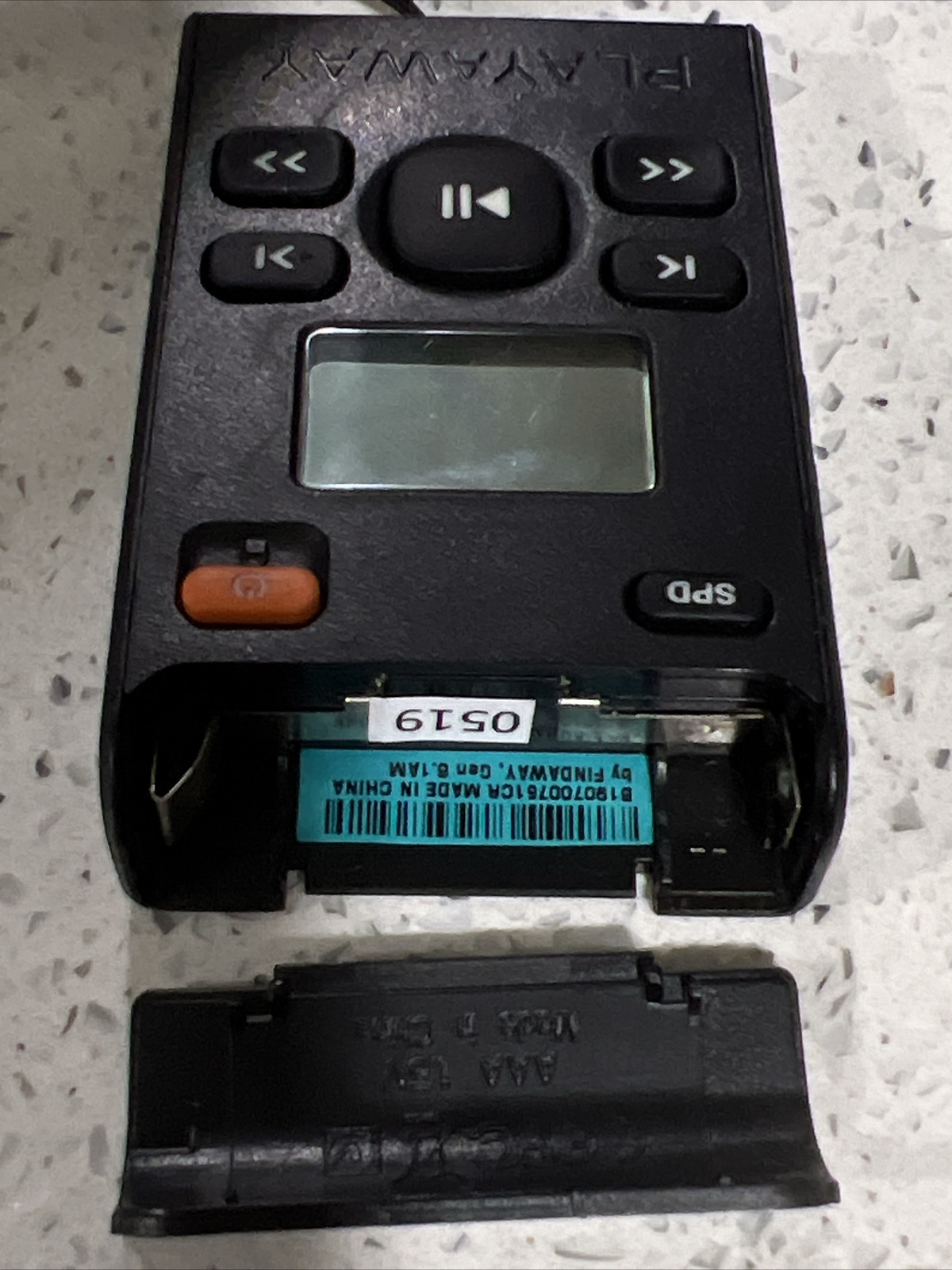 Phayaway Black Portable Library Edition Preloaded Digital Audio Player
