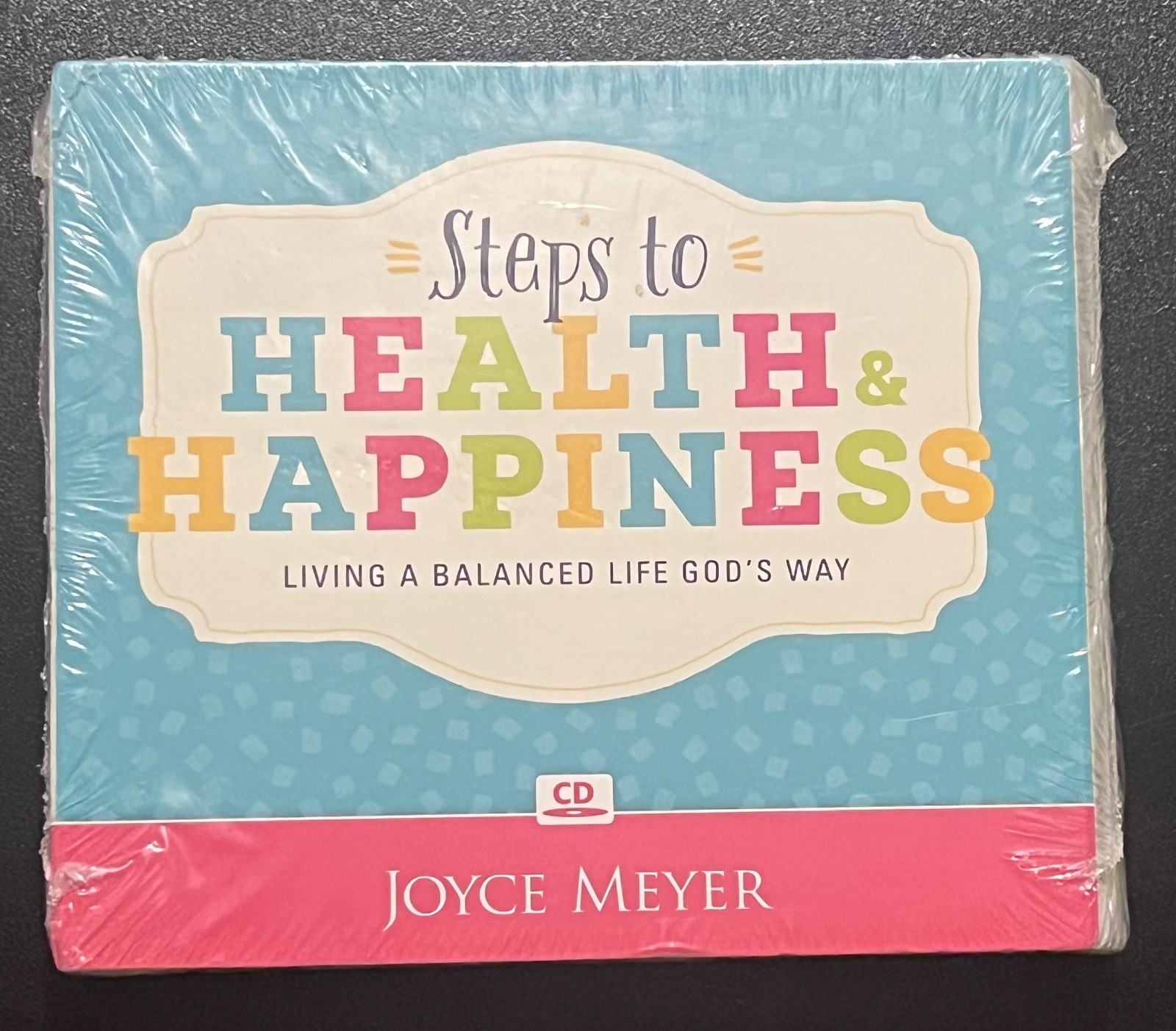 Joyce Meyer Sealed 4 CD Set Steps to HEALTH & HAPPINESS Living a Balanced Life