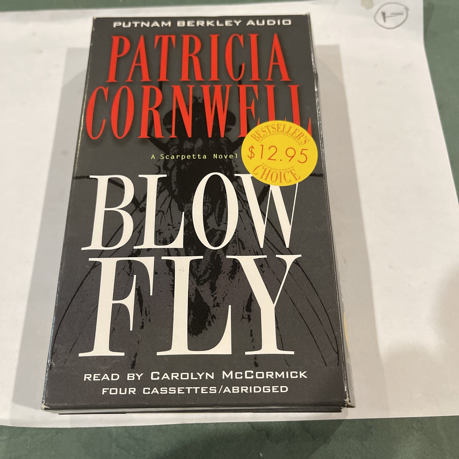 Audio books Cassette Blow Fly Patricia Cornwell. Abridged. Read By Carolyn McCor