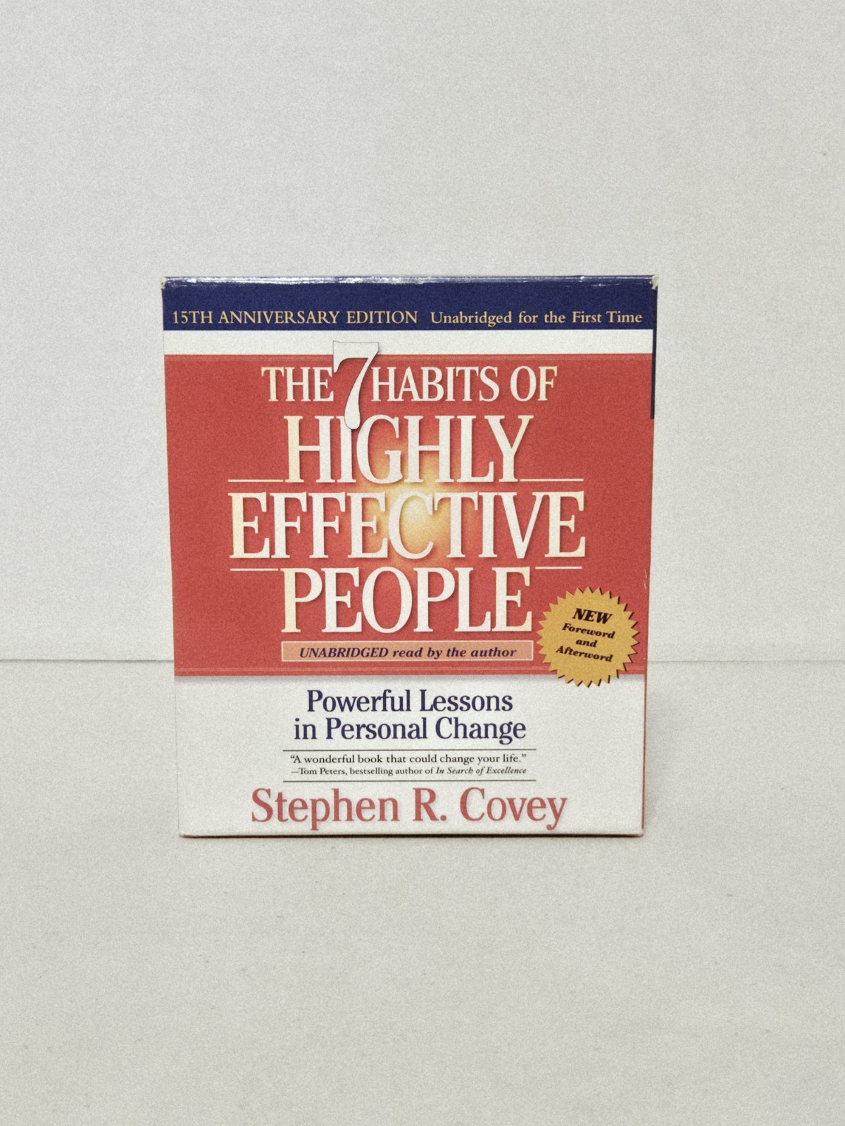 7 Habits of Highly Effective People by Stephen R. Covey, Audiobook (13 Disc Set)