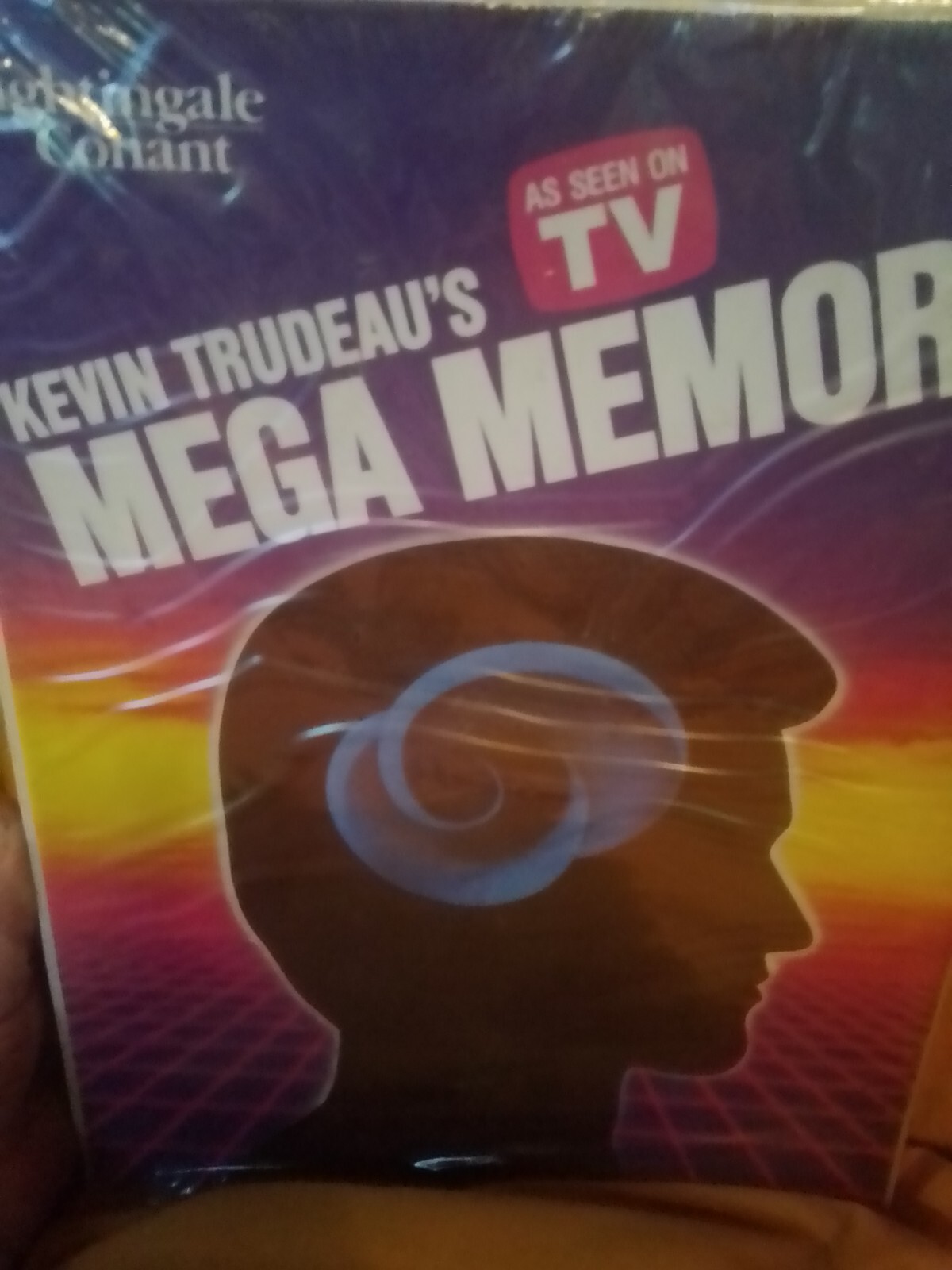 Nightingale Conant Kevin Trudeau’s Mega Memory Program 17 Cassettes Workbook EUC