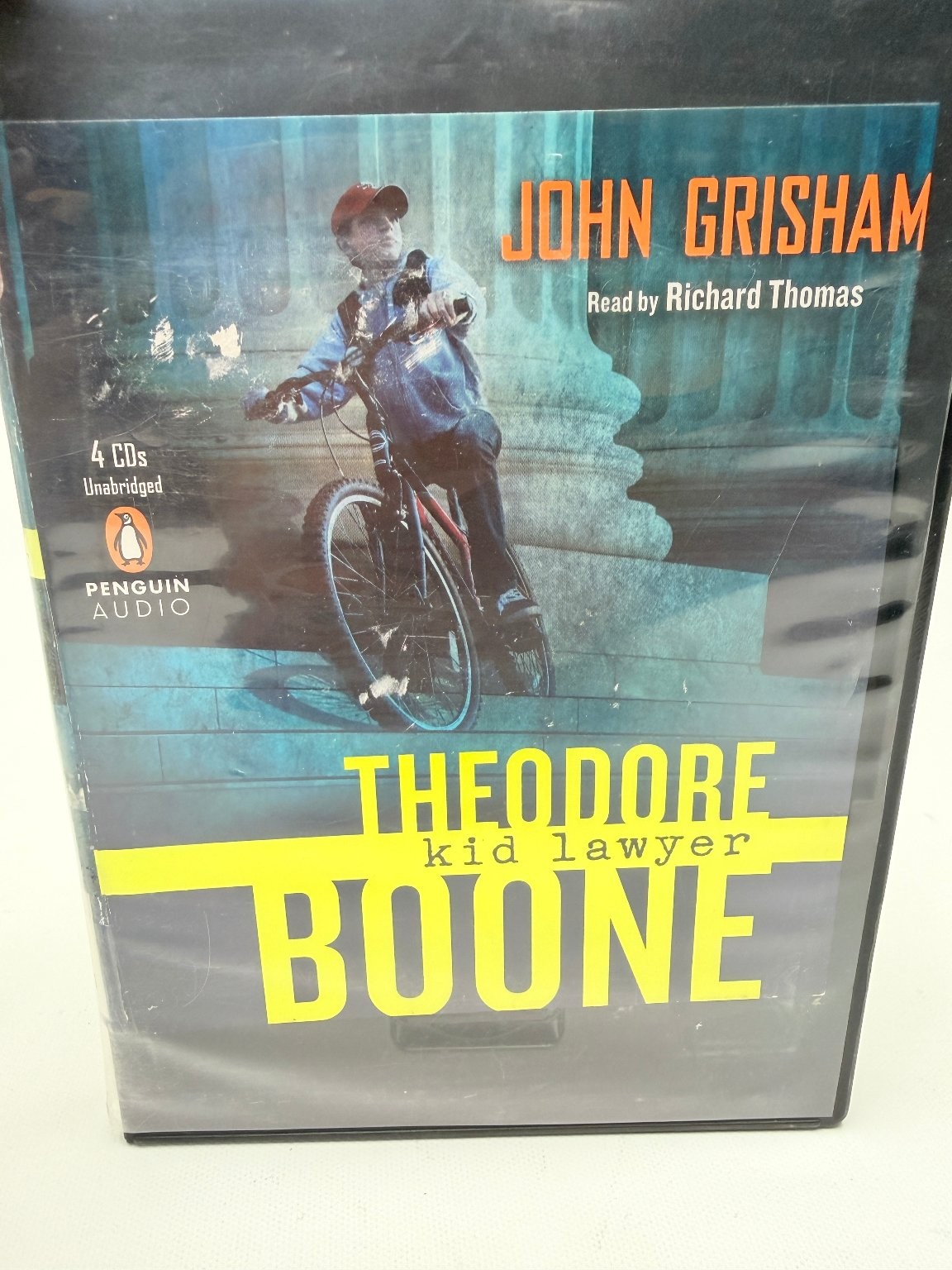 Theodore Boone Kid Lawyer by John Grisham Audiobook CDs Unabridged 4 Discs
