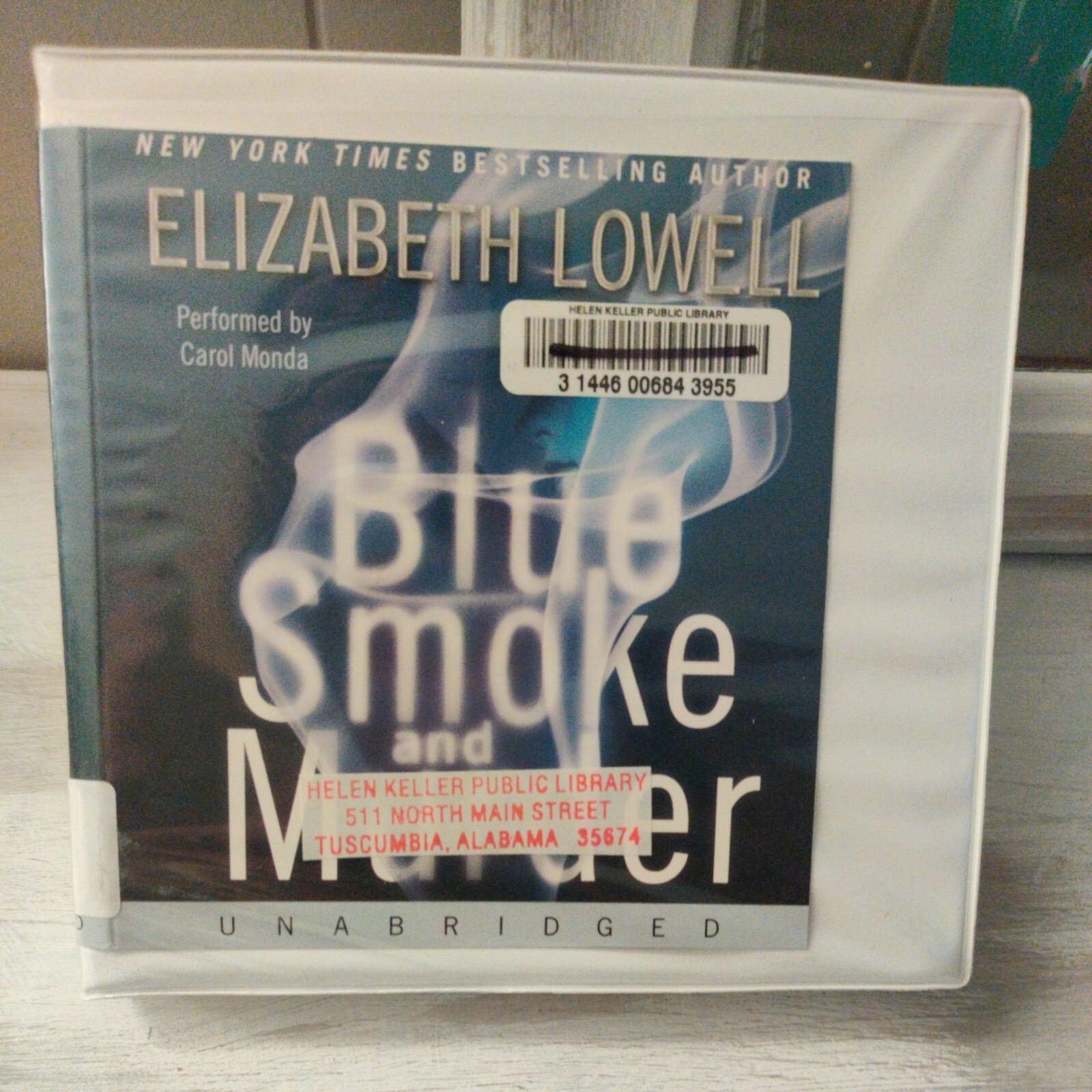 Blue Smoke and Murder by Elizabeth Lowell Audiobook 10 Hours Romantic Suspense
