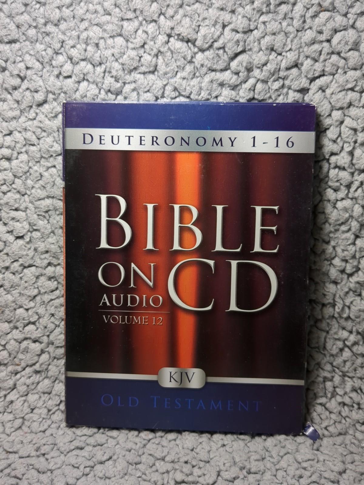 KJV Old Testament Bible On Audio CD Volume 12 Deuteronomy 1 — 16