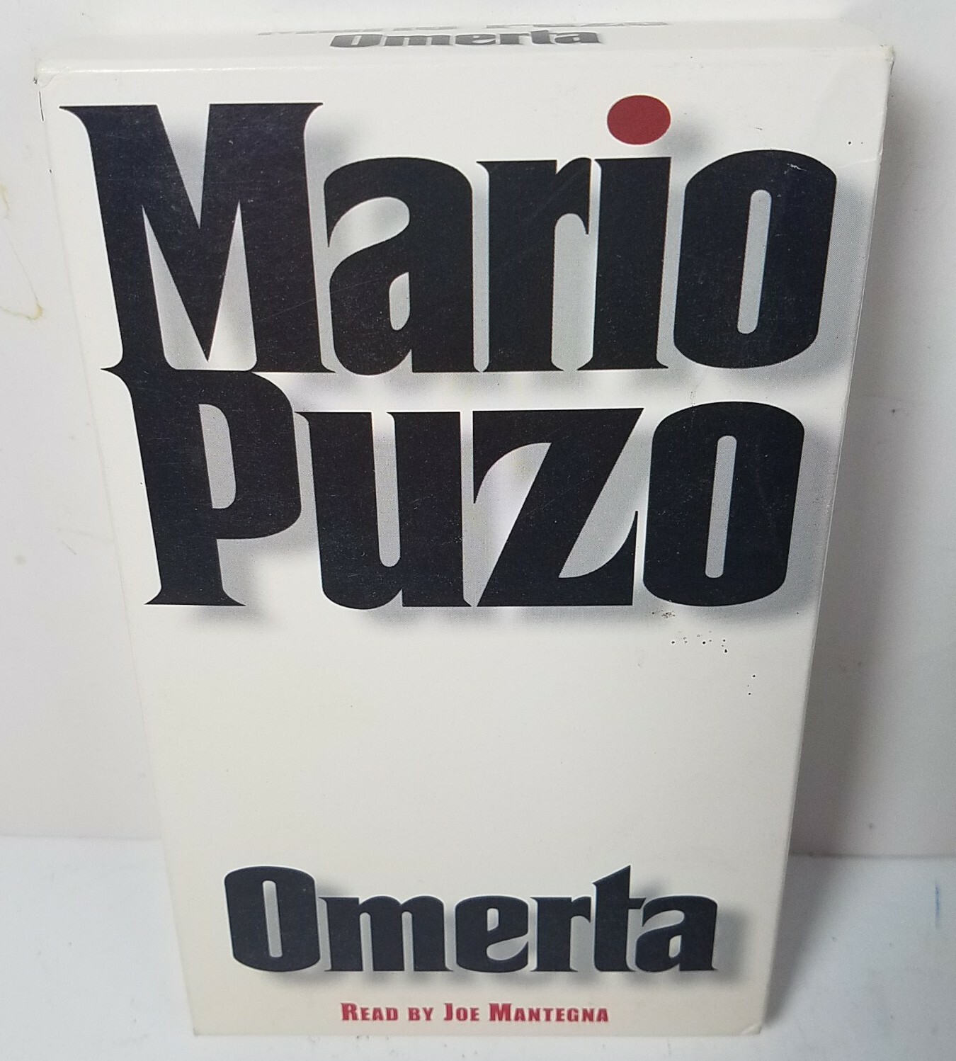 OMERTA by Mario Puzo Audio Book (3 Cassette Tapes — 5 Hours) Landmark Mafia