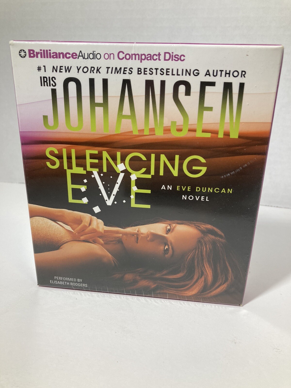Silencing Eve: An Eve Duncan Novel by Iris Johansson 6 Hr, 6 Disc Audiobook NEW
