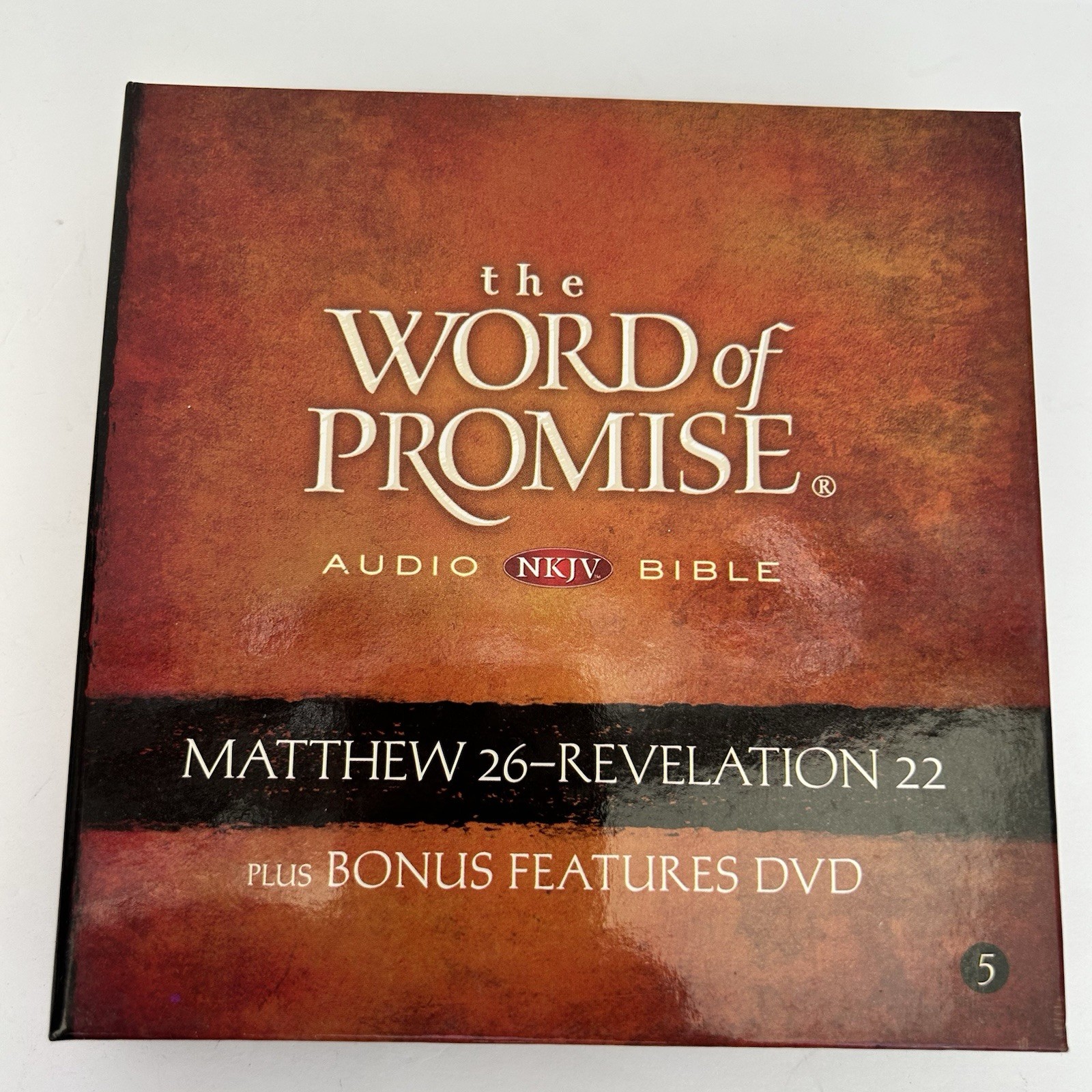 The Word of Promise NKJV Audio Bible CDs Matthew 26-Revelation 22 w/ DVD 65-79
