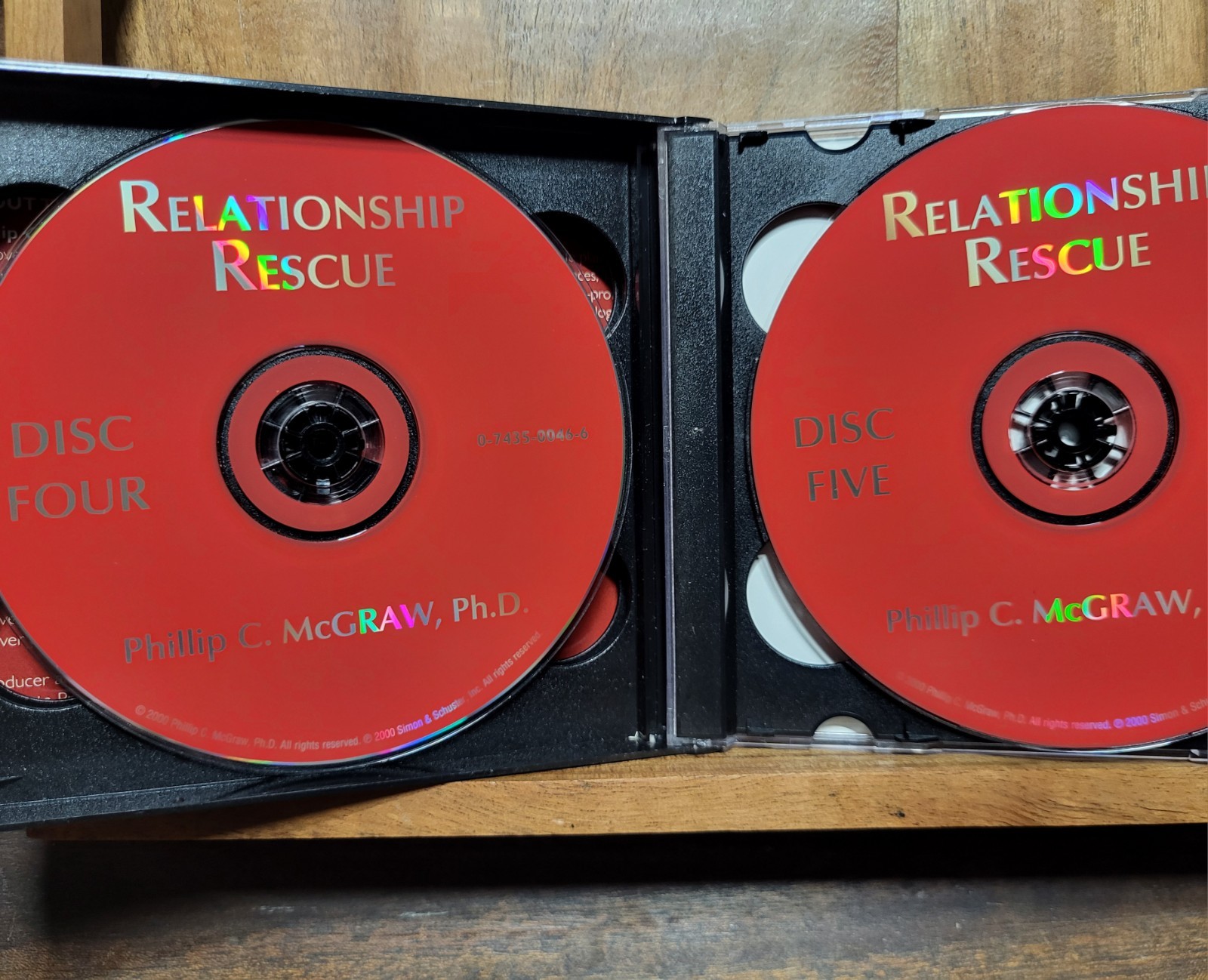 Phillip McGraw PhD Relationship Rescue 5 Audiobook CD 7 Step Strategy Dr. Phil